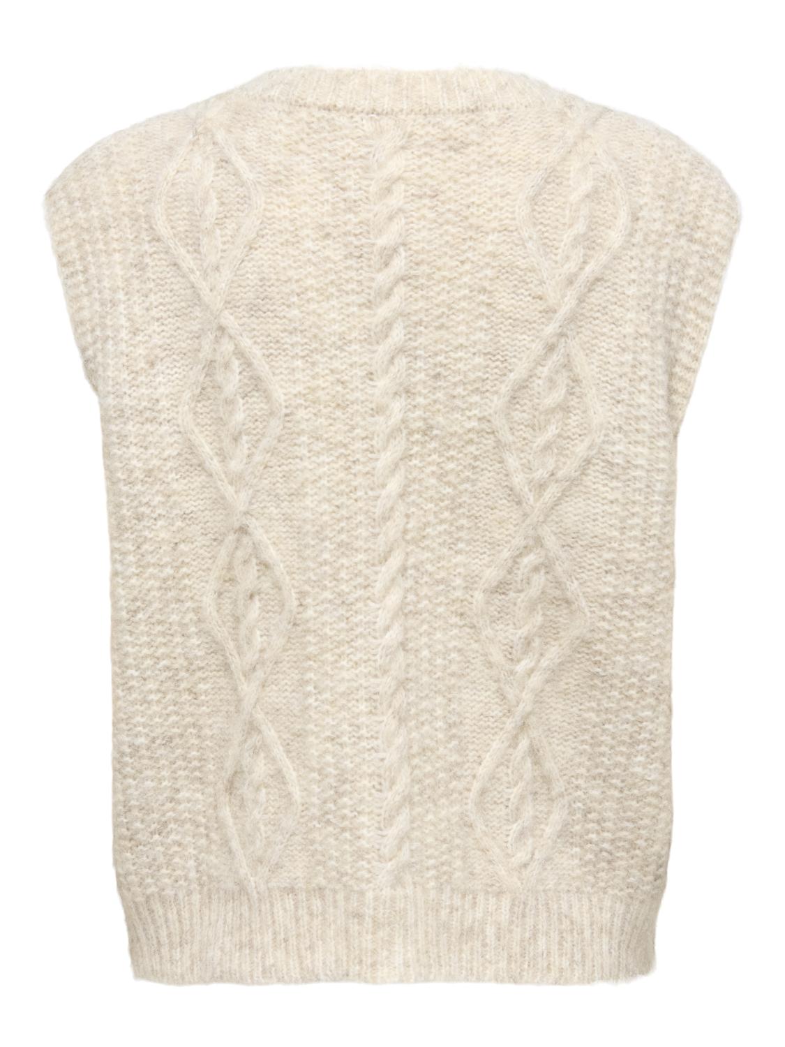 STUKAYA CABLE VEST KNT - 3