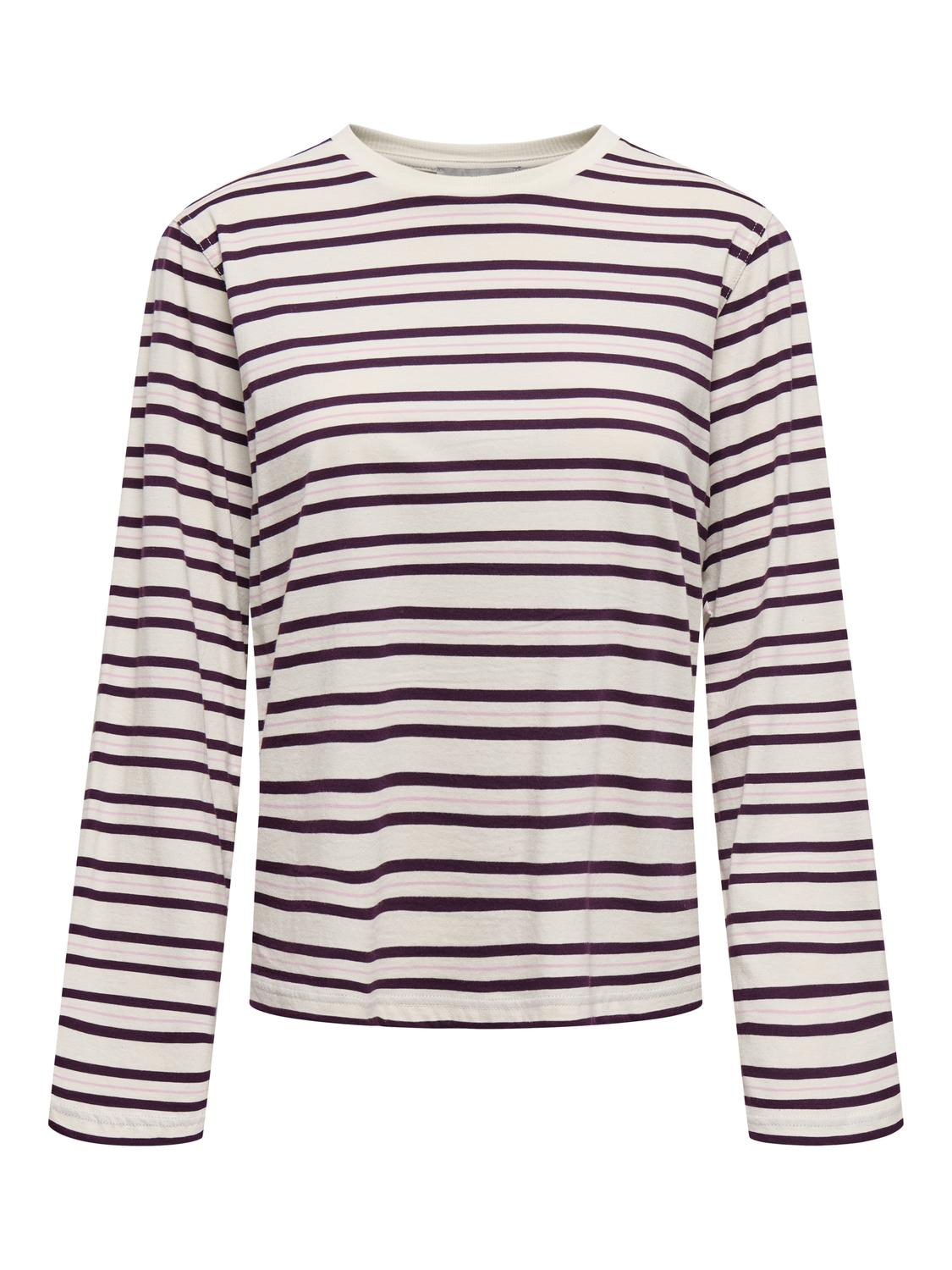 PGLIVINA L/S STRIPE TEE JRS