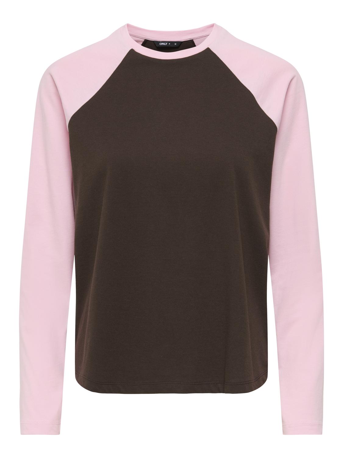 PGJELENA L/S COLOURBLOCK TOP JRS