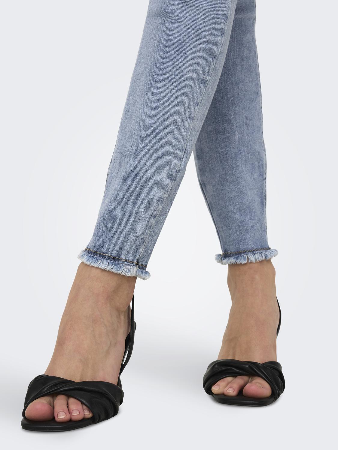 ONLBLUSH Jeans skinny à passants de ceinture à la cheville - 4