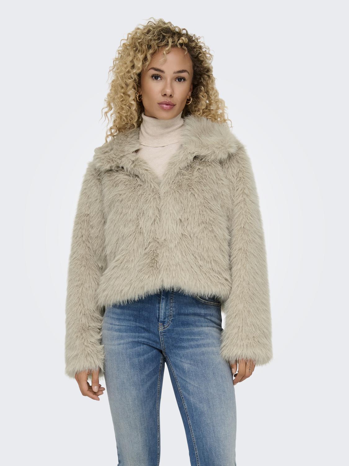 ONLMANNY FAUX FUR JACKET OTW NOOS