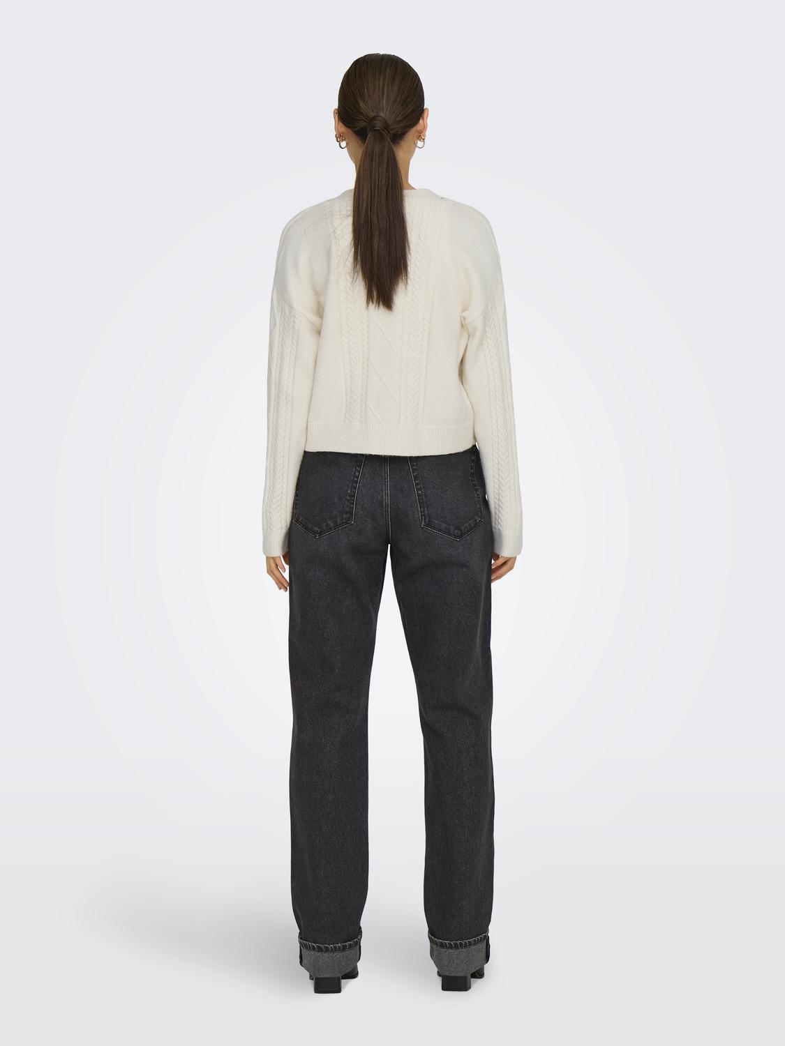 ONLFIA LS STRING CARDIGAN KNT NOOS - 2