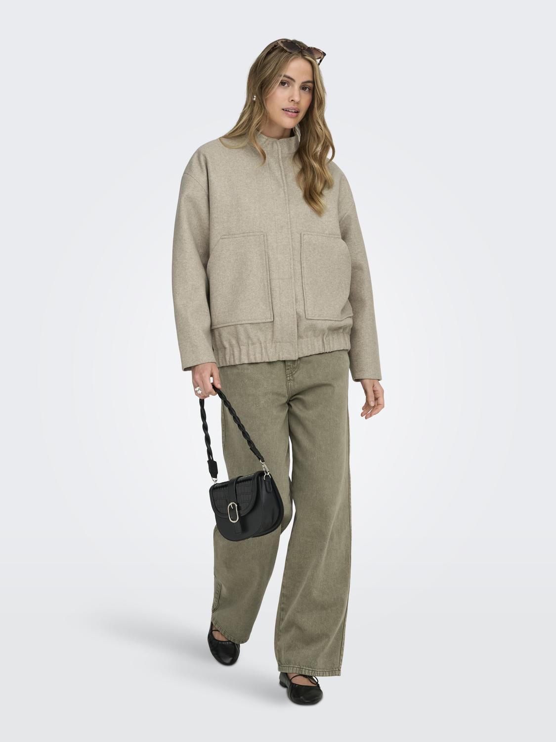 ONLNANCY LIFE OVERSIZE JACKET OTW CC - 6