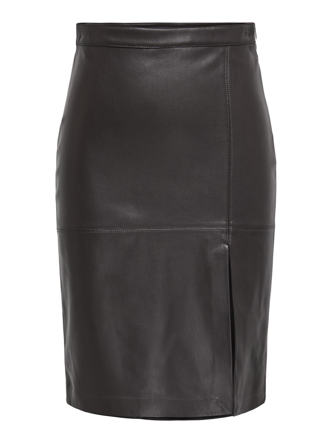 ONLOLINE Gecoate midirok met split - 3