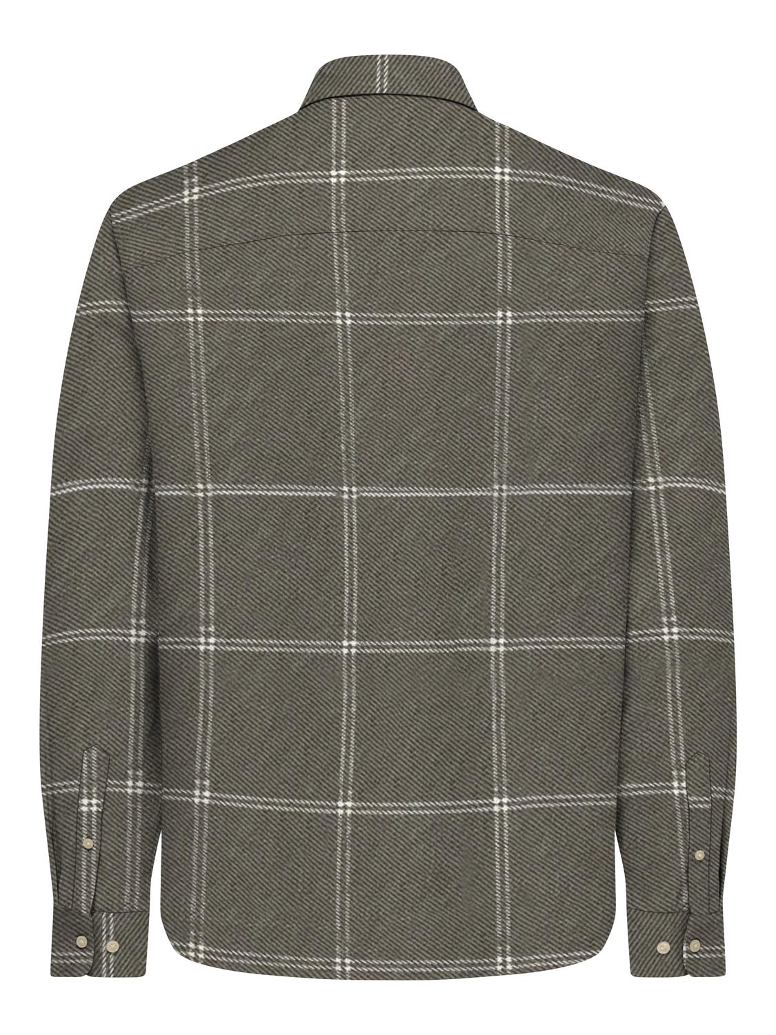 ONSODENSE CHECK BRUSH LS SHIRT REG NOOS - 3