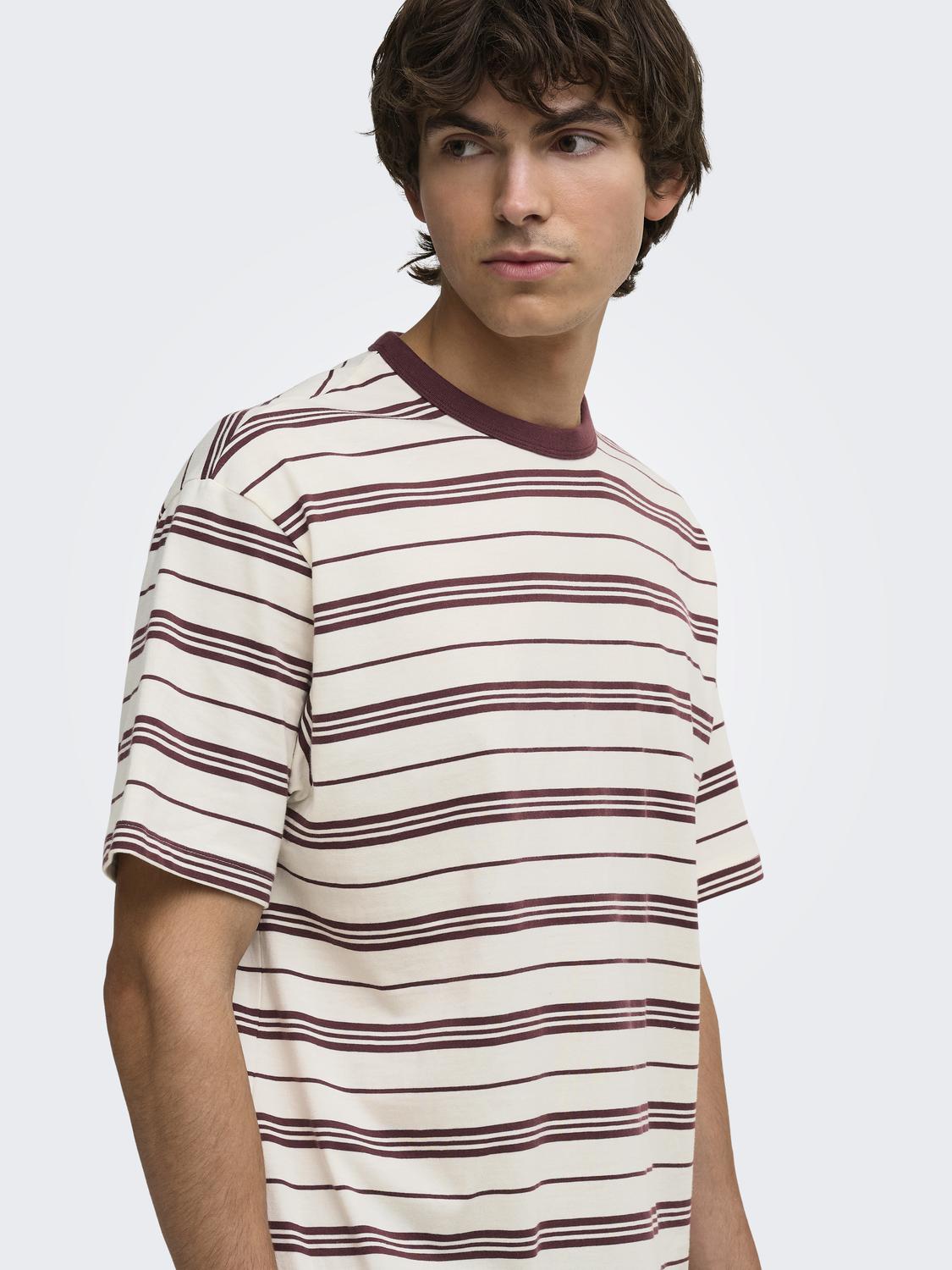 ONSGEORGE RLX SS STRIPE TEE NOOS - 5
