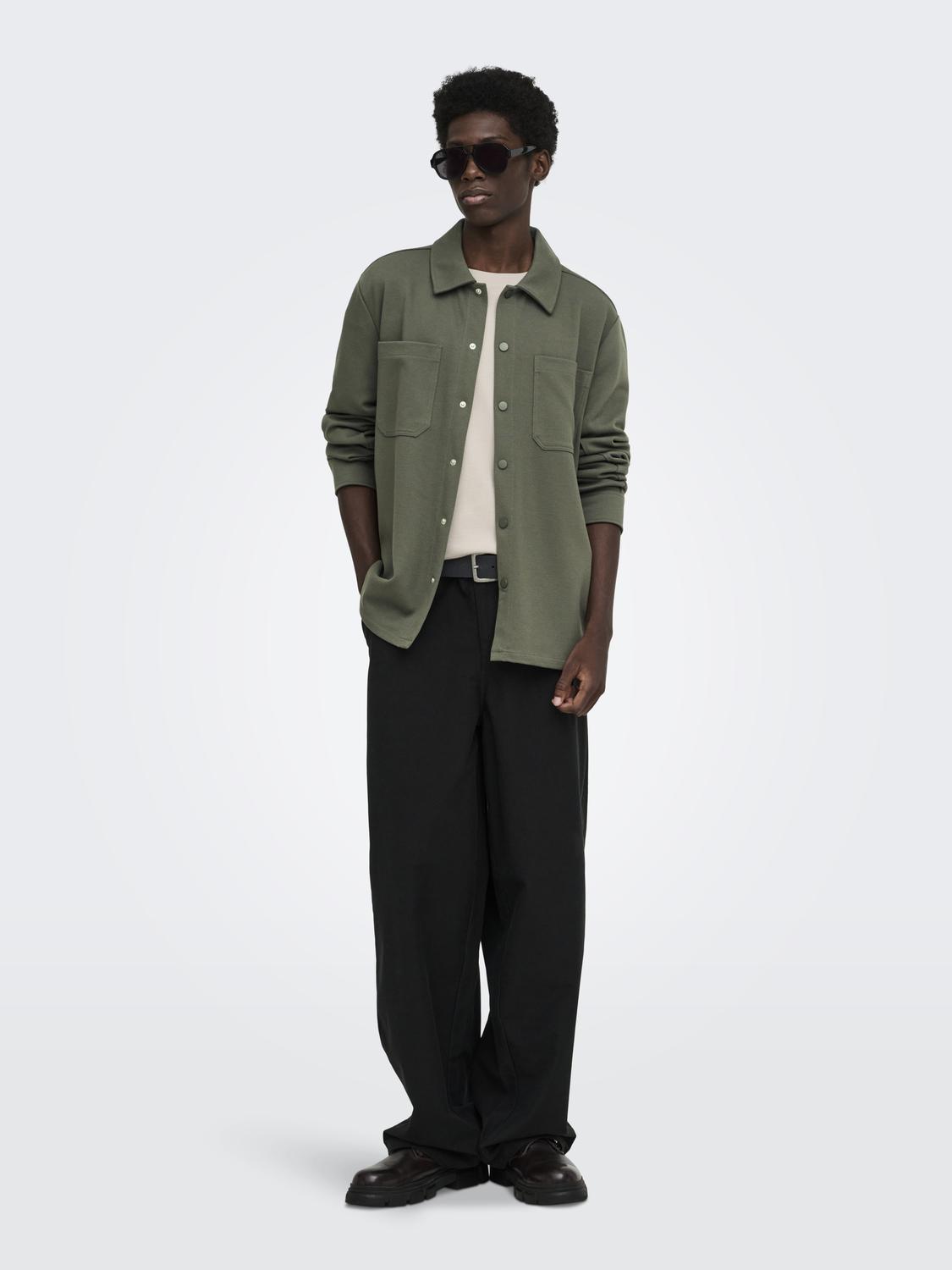 ONSNEWKODYL LS PATCH PKT OVERSHIRT NOOS - 6