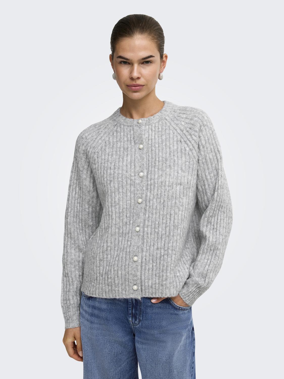 ONLKALIBU Cardigan en maille à fermeture boutonnée, coupe classique pour l’automne/hiver - 5