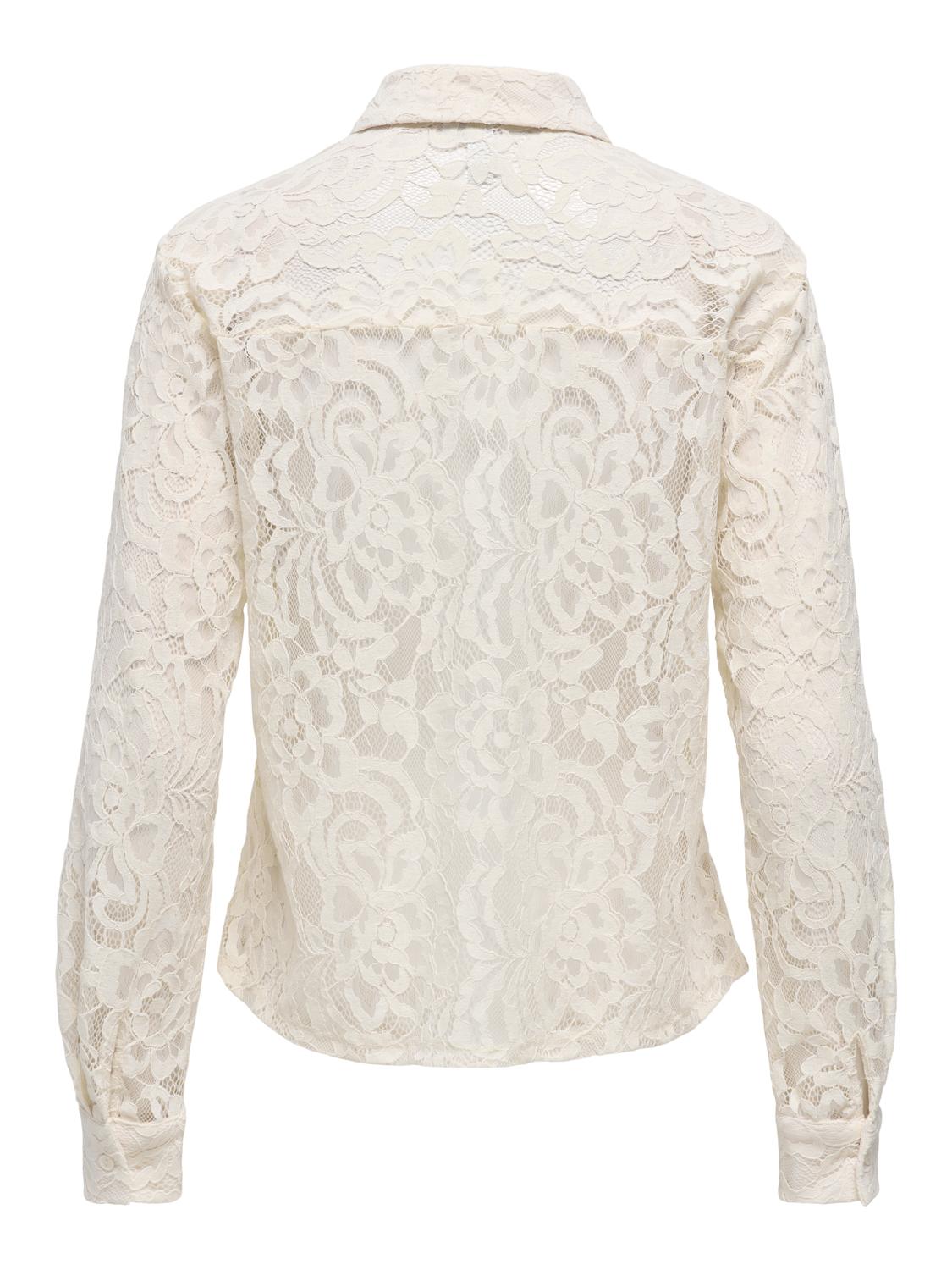 ONLBIRUN L/S LACE SHIRT WVN - 7