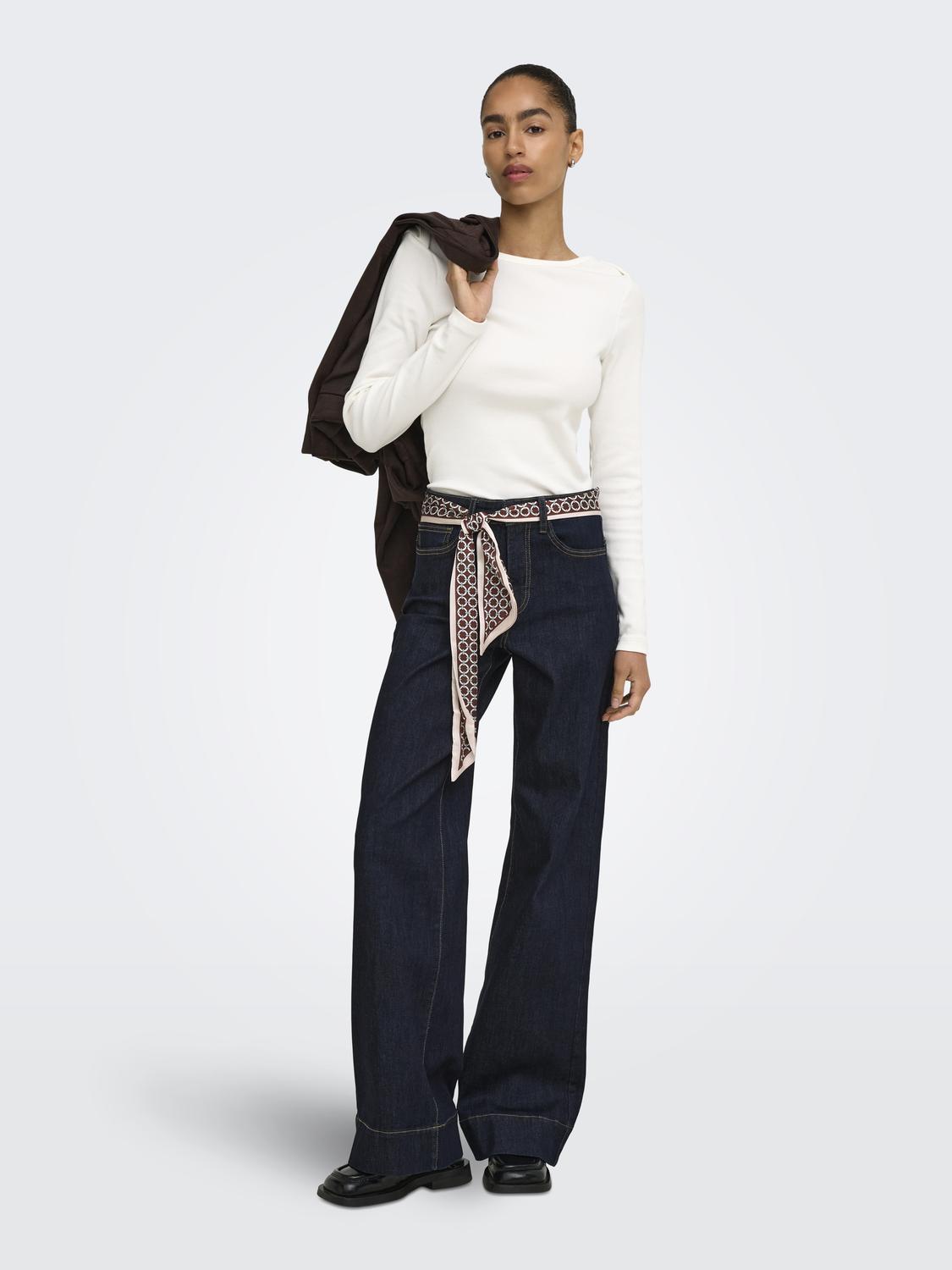 ONLMADISON HW WIDE SCARF DNM GUA56 - 6