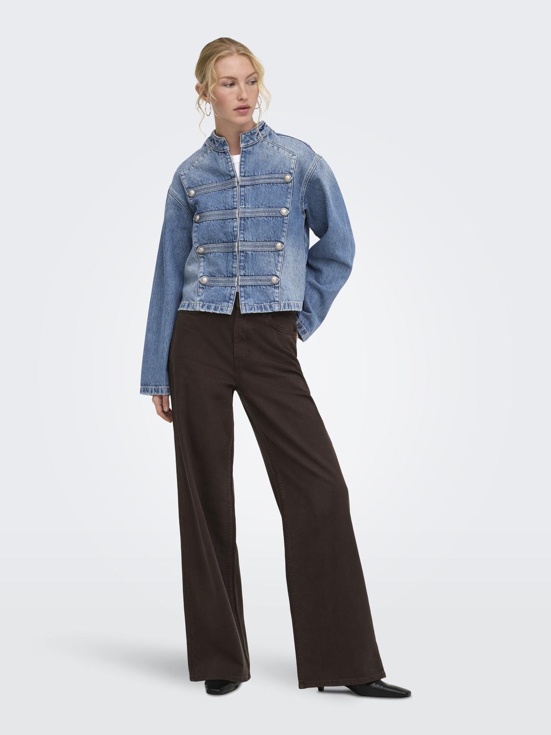 ONLHARPER LS NAPOLEON DNM JACKET DOT - 6
