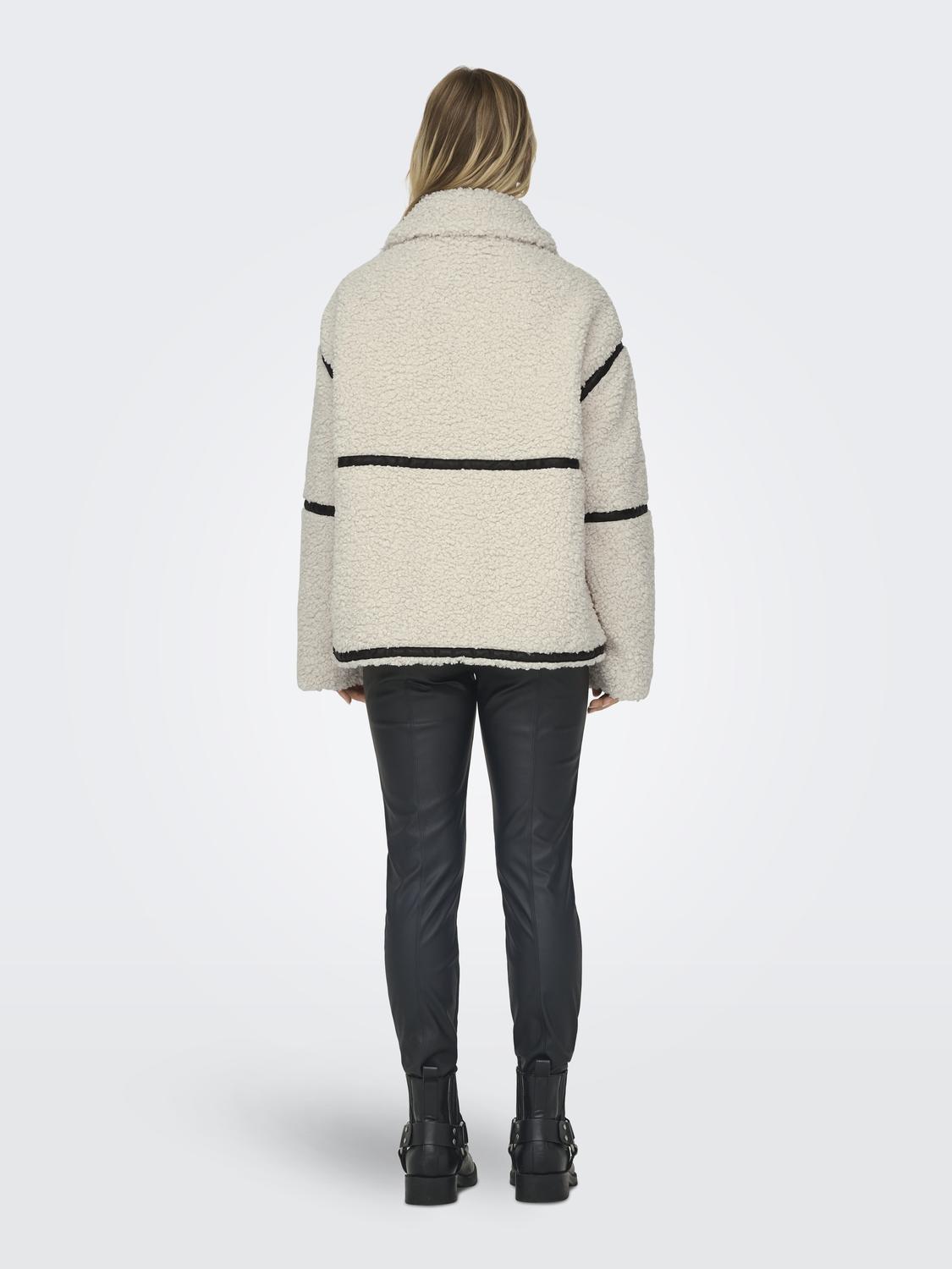 ONLPARIS TEDDY JACKET LIFE OTW OS - 2