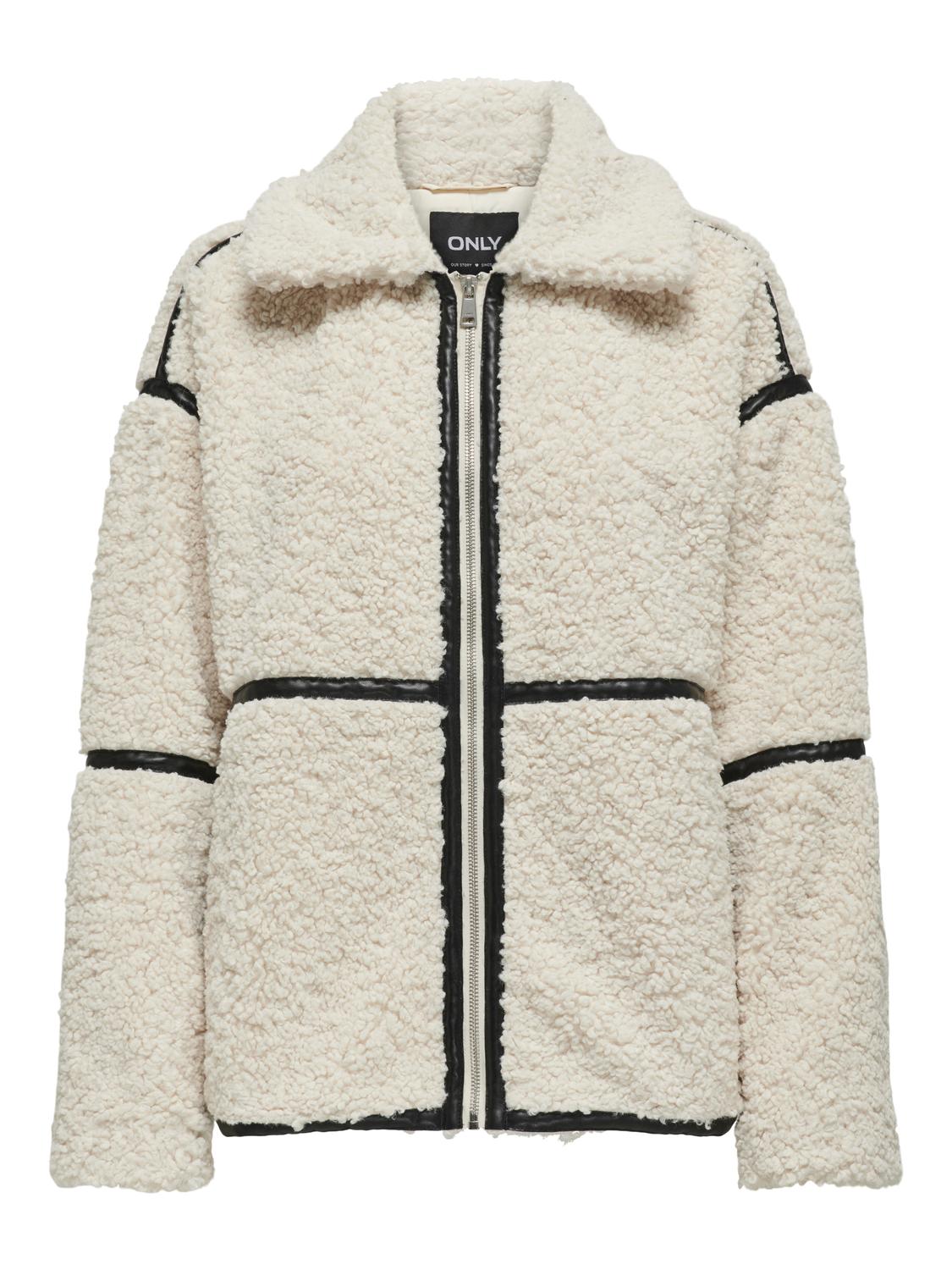 ONLPARIS TEDDY JACKET LIFE OTW OS - 3