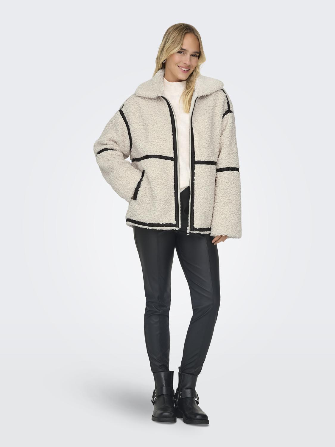 ONLPARIS TEDDY JACKET LIFE OTW OS - 6