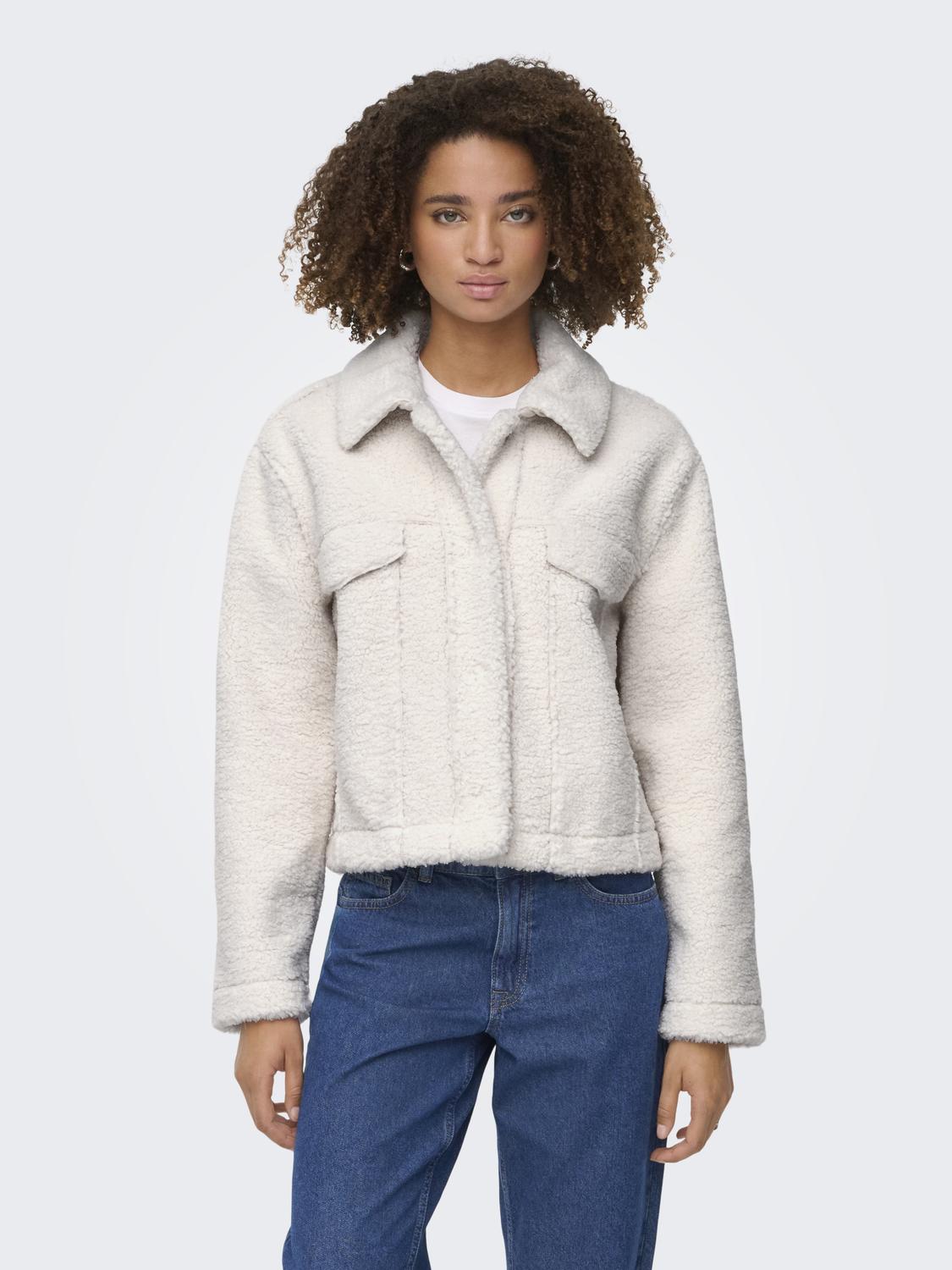 ONLLILI SHORT TEDDY JACKET OTW