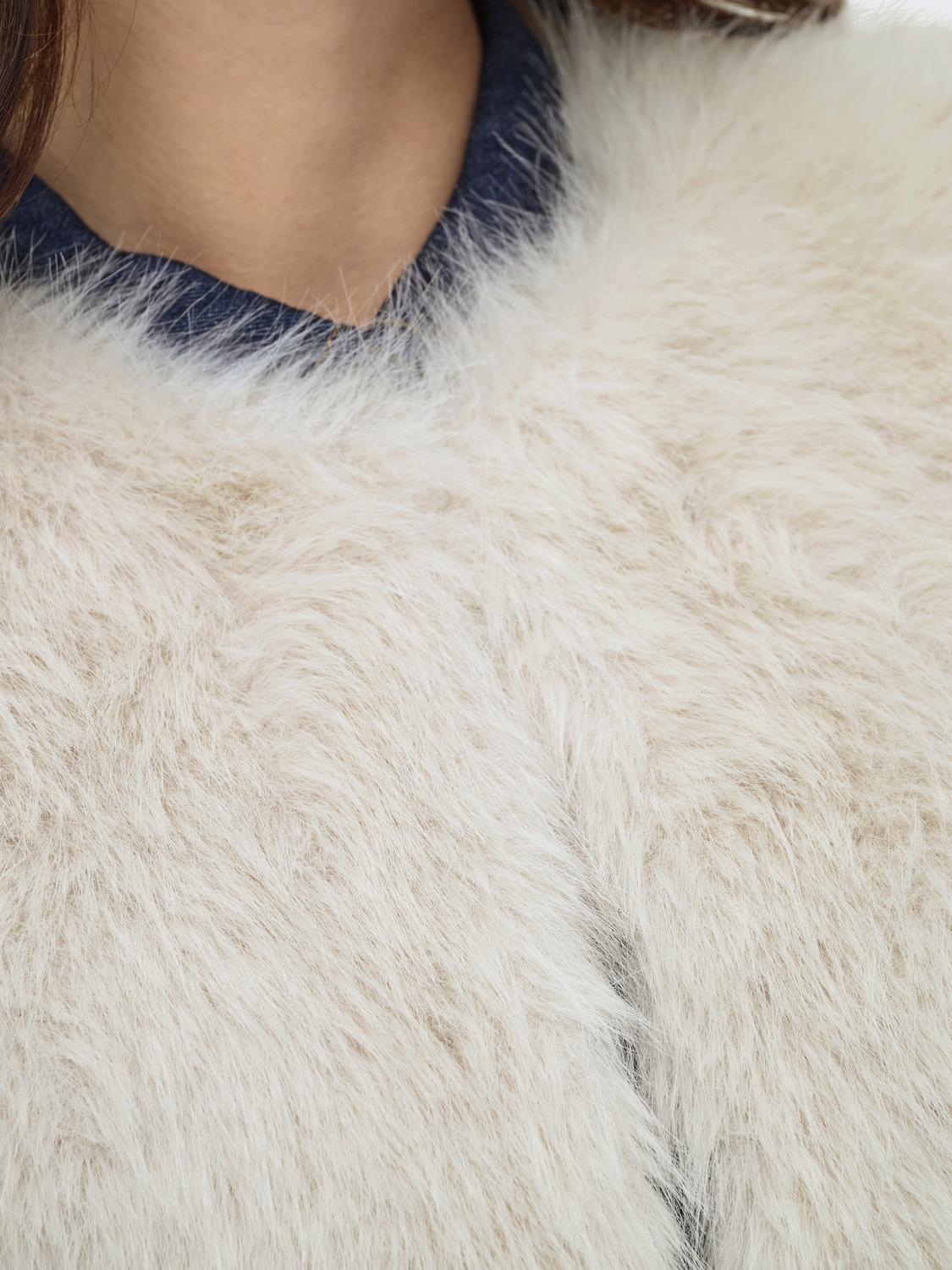 JDYORA FAUX FUR WAISTCOAT OTW QIQ NOOS - 5
