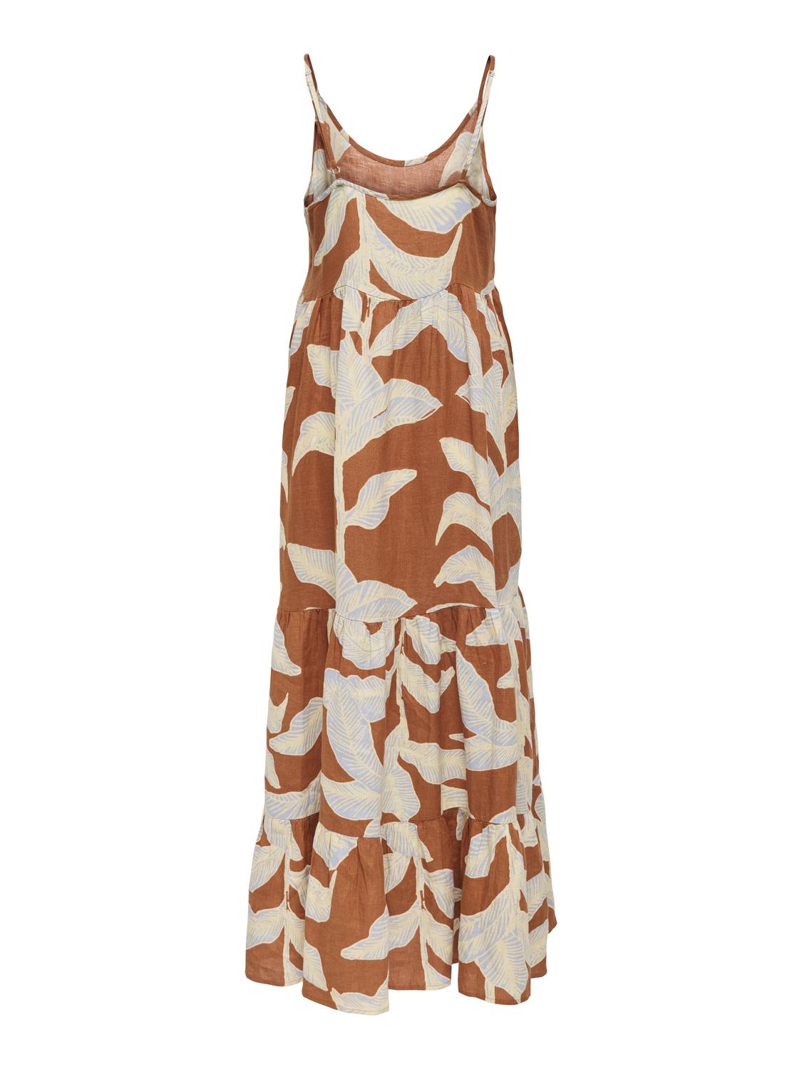 PGBLANCA Elegante zomer mouwloze jurk met O-hals voor dames - 2