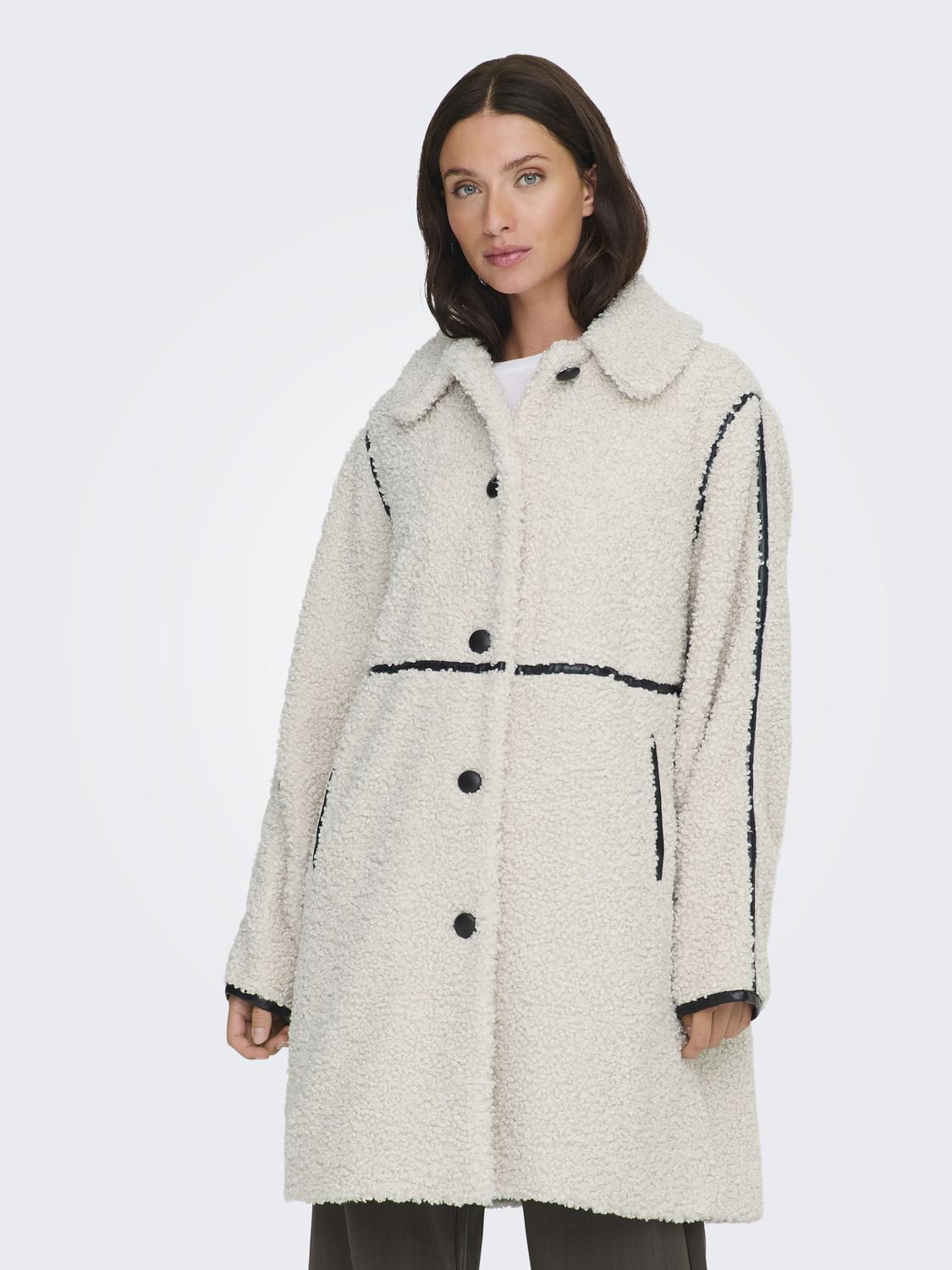 ONLRUBI SHEARLING COAT OS OTW