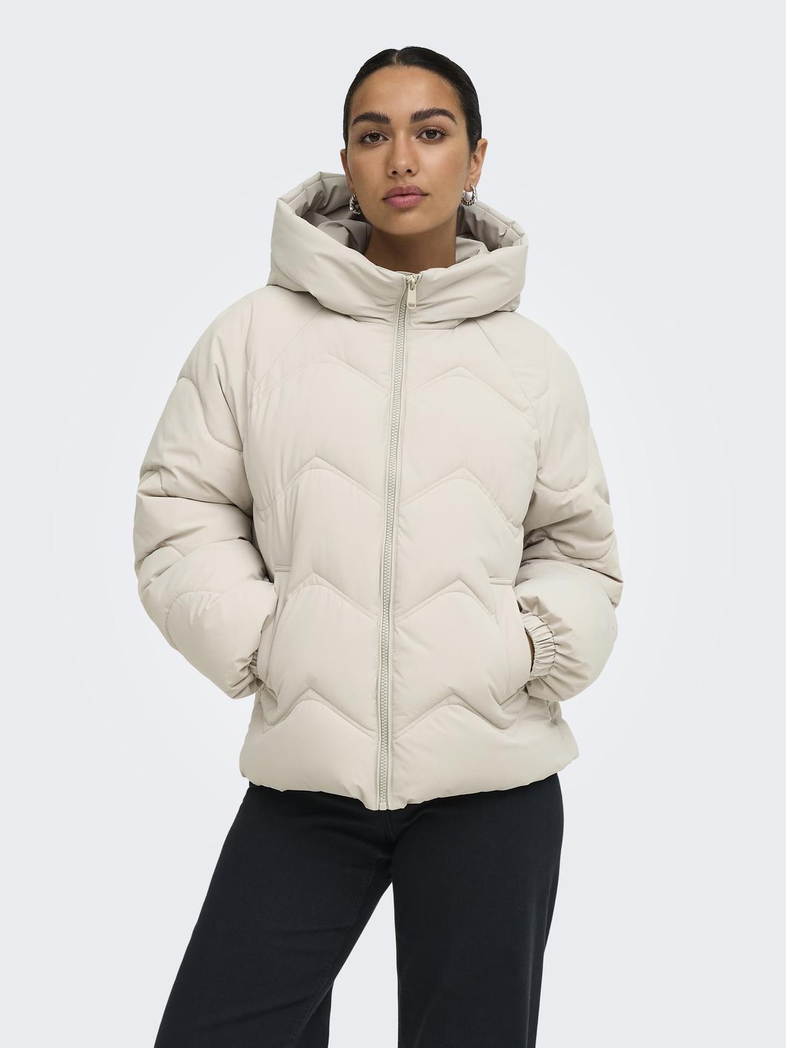 JDYPOWER SHORT HOOD PUFFER OTW HAB