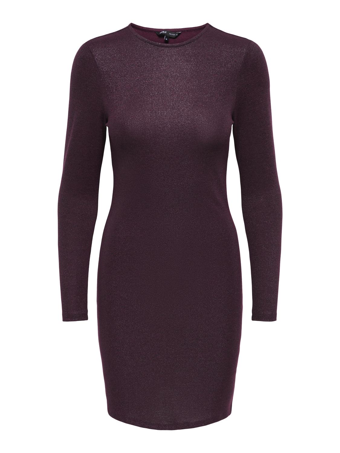 PGENNA L/S MIDI DRESS JRS