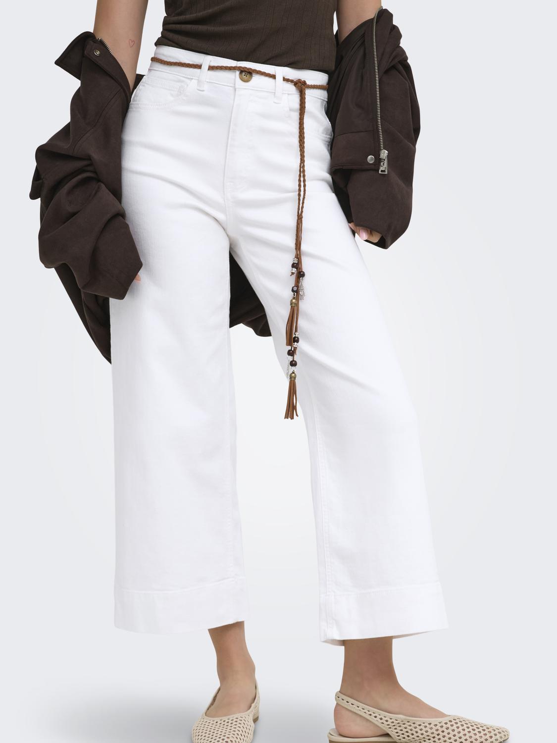 ONLMADISON HW BELT WD CRP WHI DNM GUA000 - 6