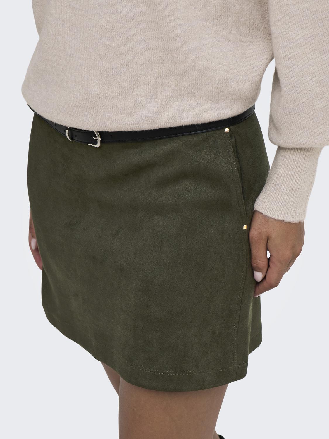 JDYJULLE FAKE SUEDE MINI SKIRT JRS DIA - 5