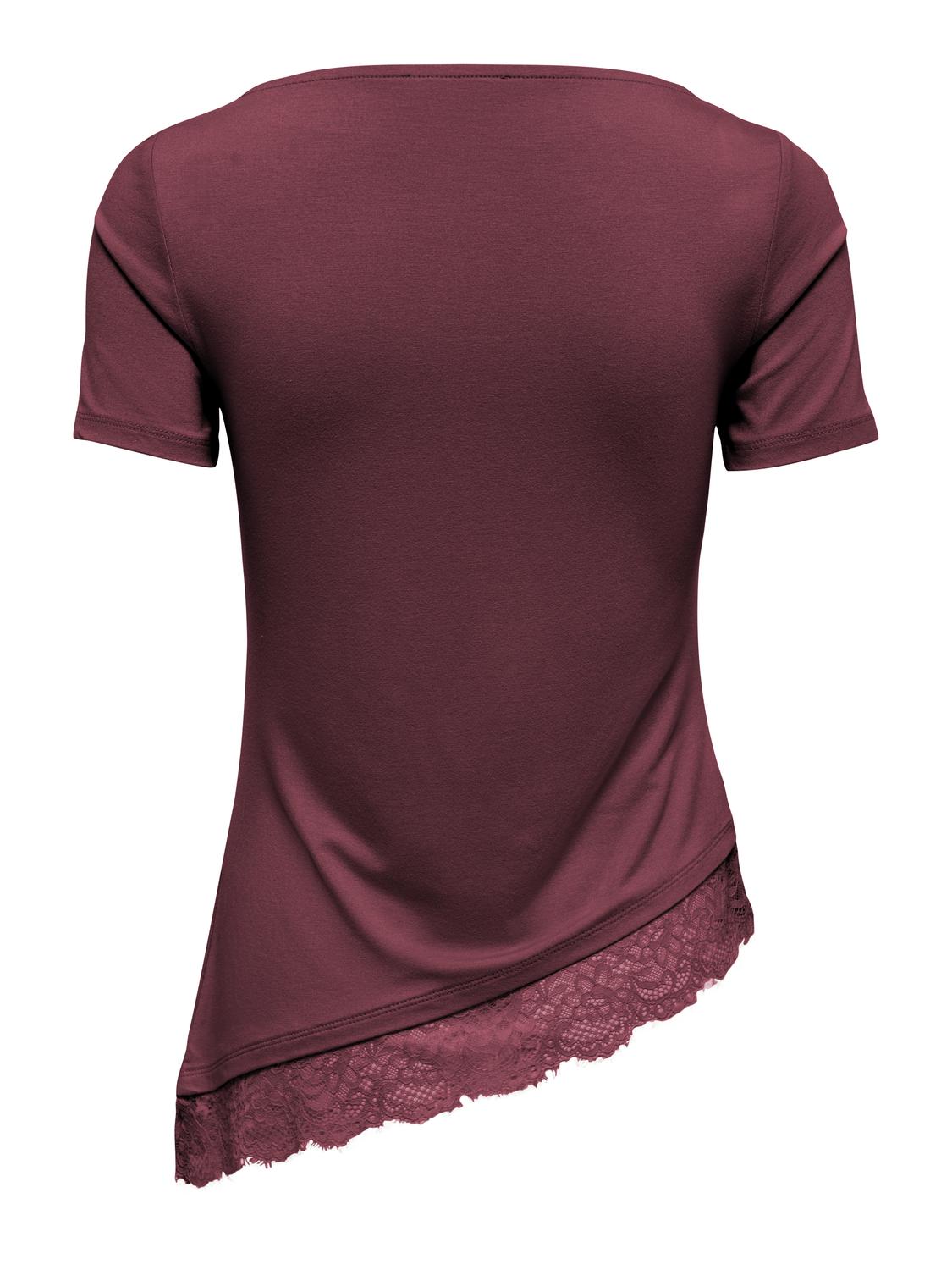 PGMILDA BOAT NECK S/S LACE TEE JRS CS - 3
