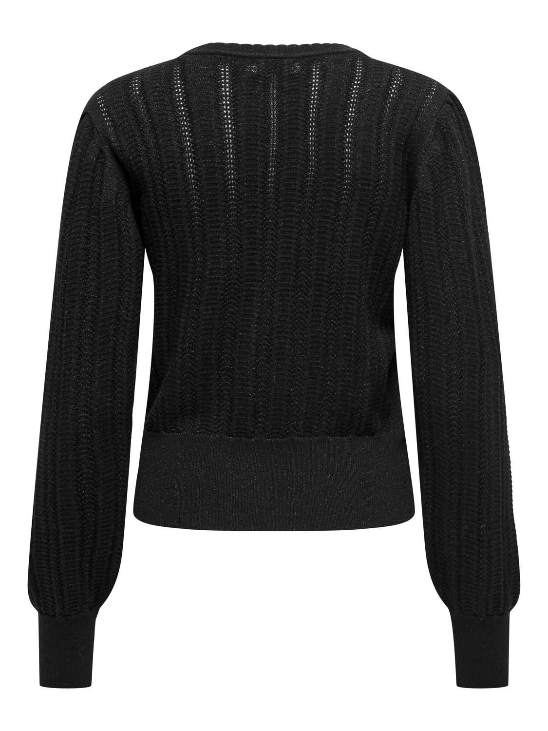 JDYBEAUTY L/S GLITTER PULLOVER KNT - 7
