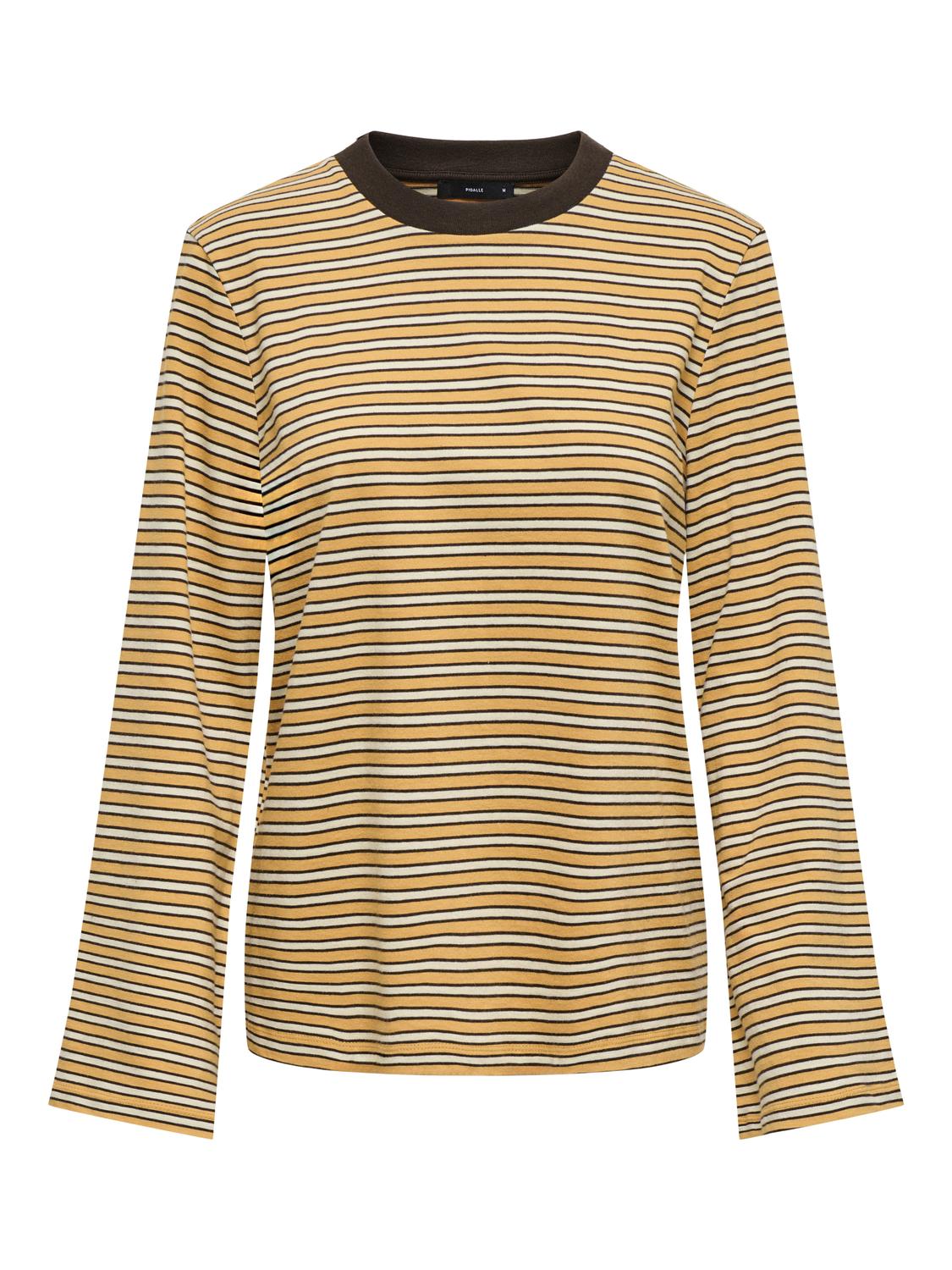 PGLISA STRIPE L/S TOP JRS
