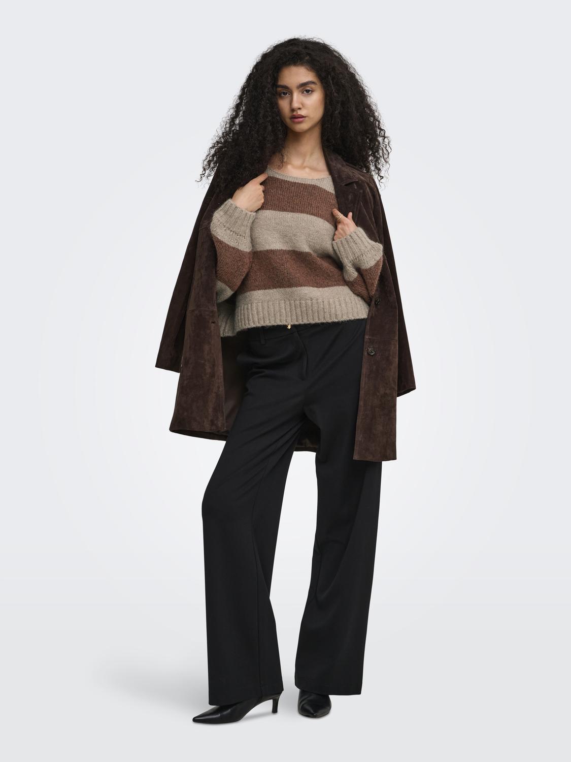 ONLAYA L/S BOATNECK NOOS KNT - 7