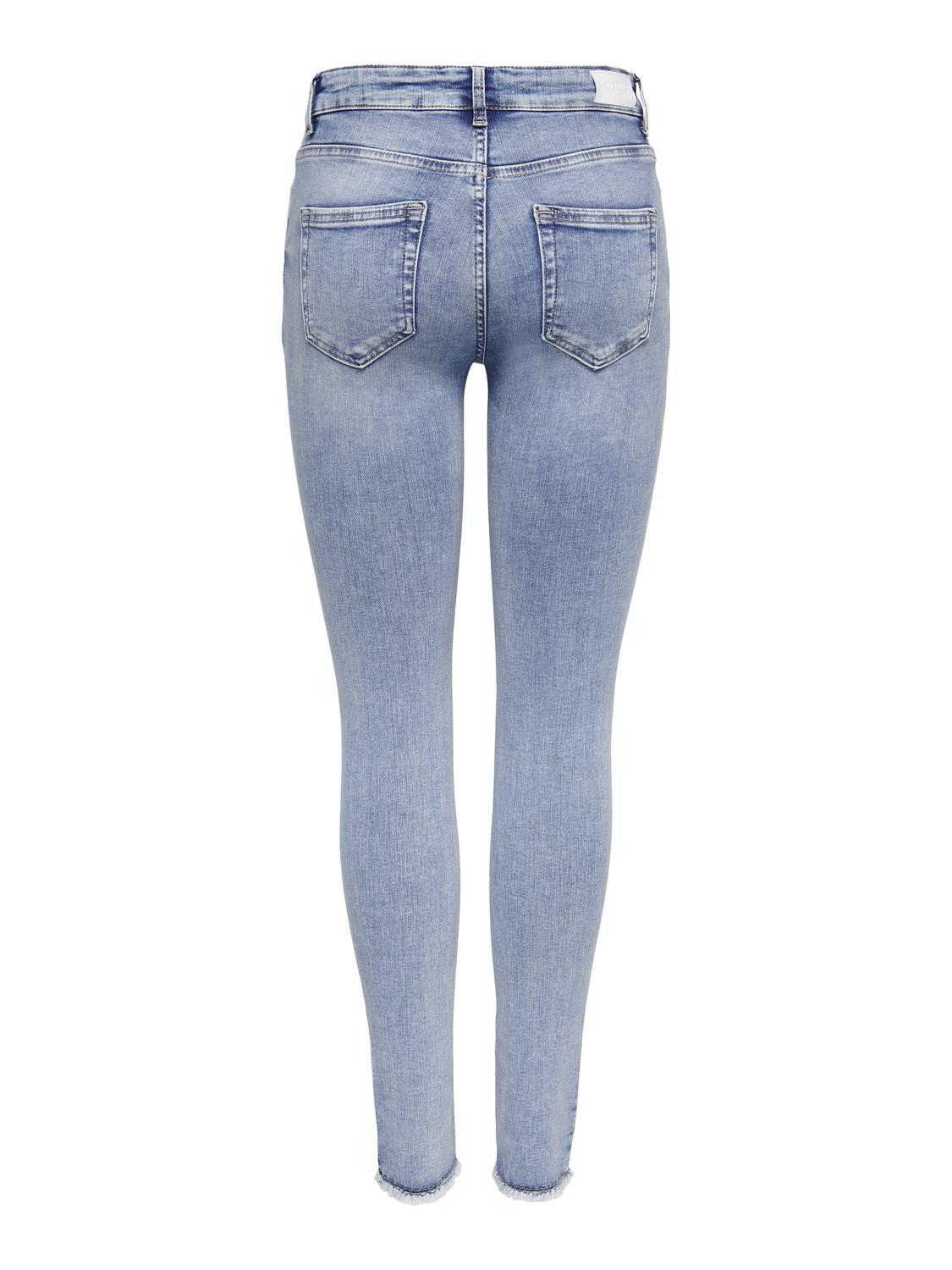 ONLBLUSH Jeans skinny à passants de ceinture à la cheville - 8