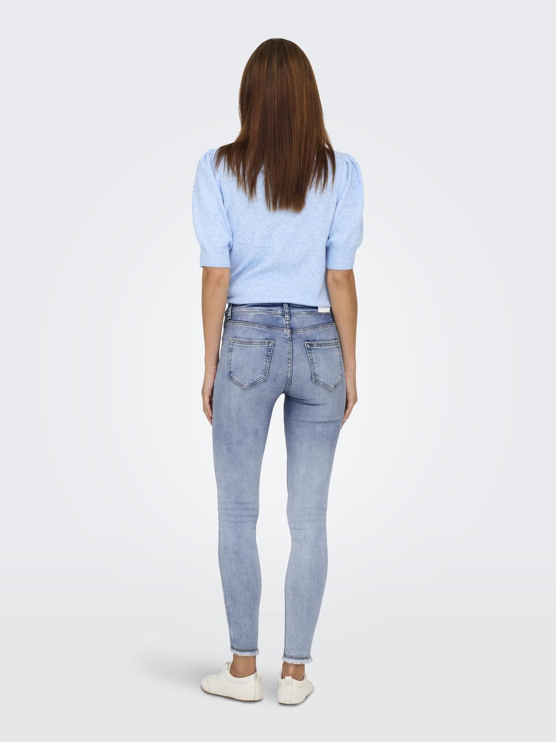 ONLBLUSH Jeans skinny à passants de ceinture à la cheville - 2