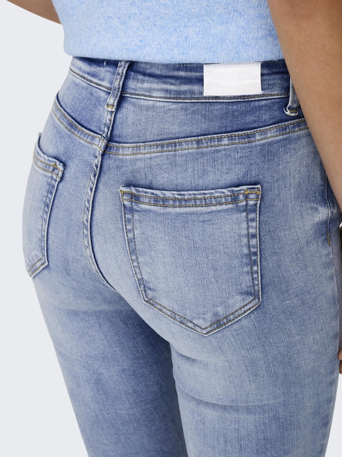 ONLBLUSH Jeans skinny à passants de ceinture à la cheville - 5