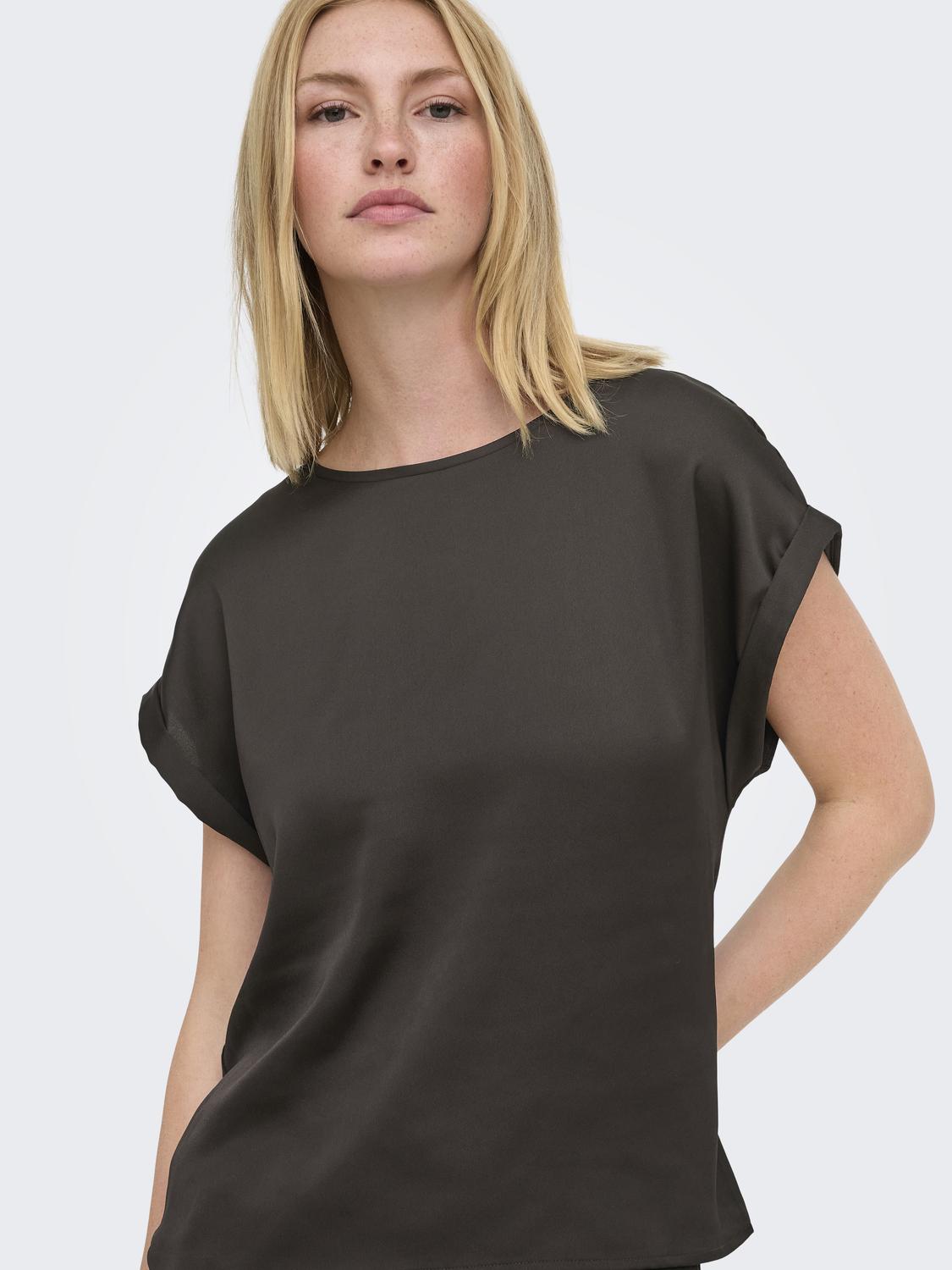 ONLLIEKE O-hals top met korte mouwen voor de vrouwelijke stijl - 5