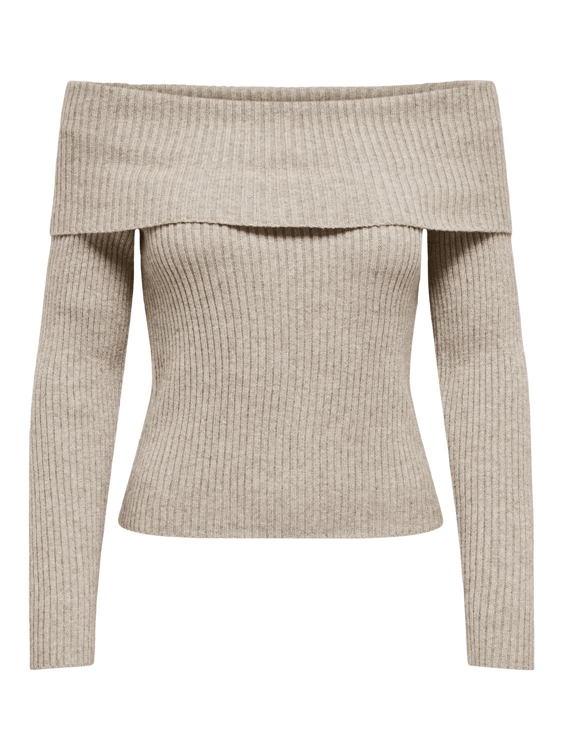 ONLKATIA LS OFF SHOULDER KNT NOOS - 3