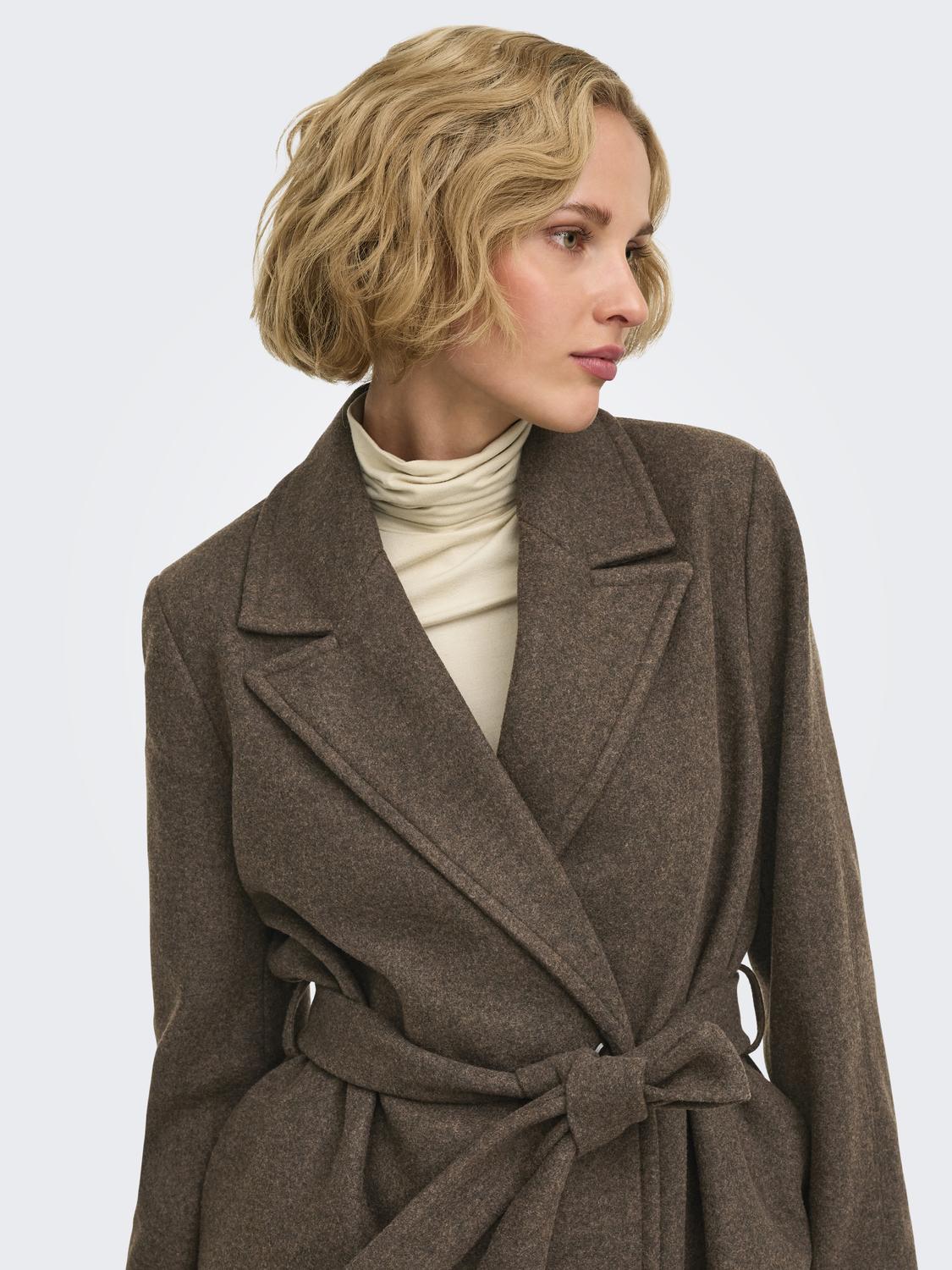 ONLALVILDA WRAP COAT OTW NOOS - 4