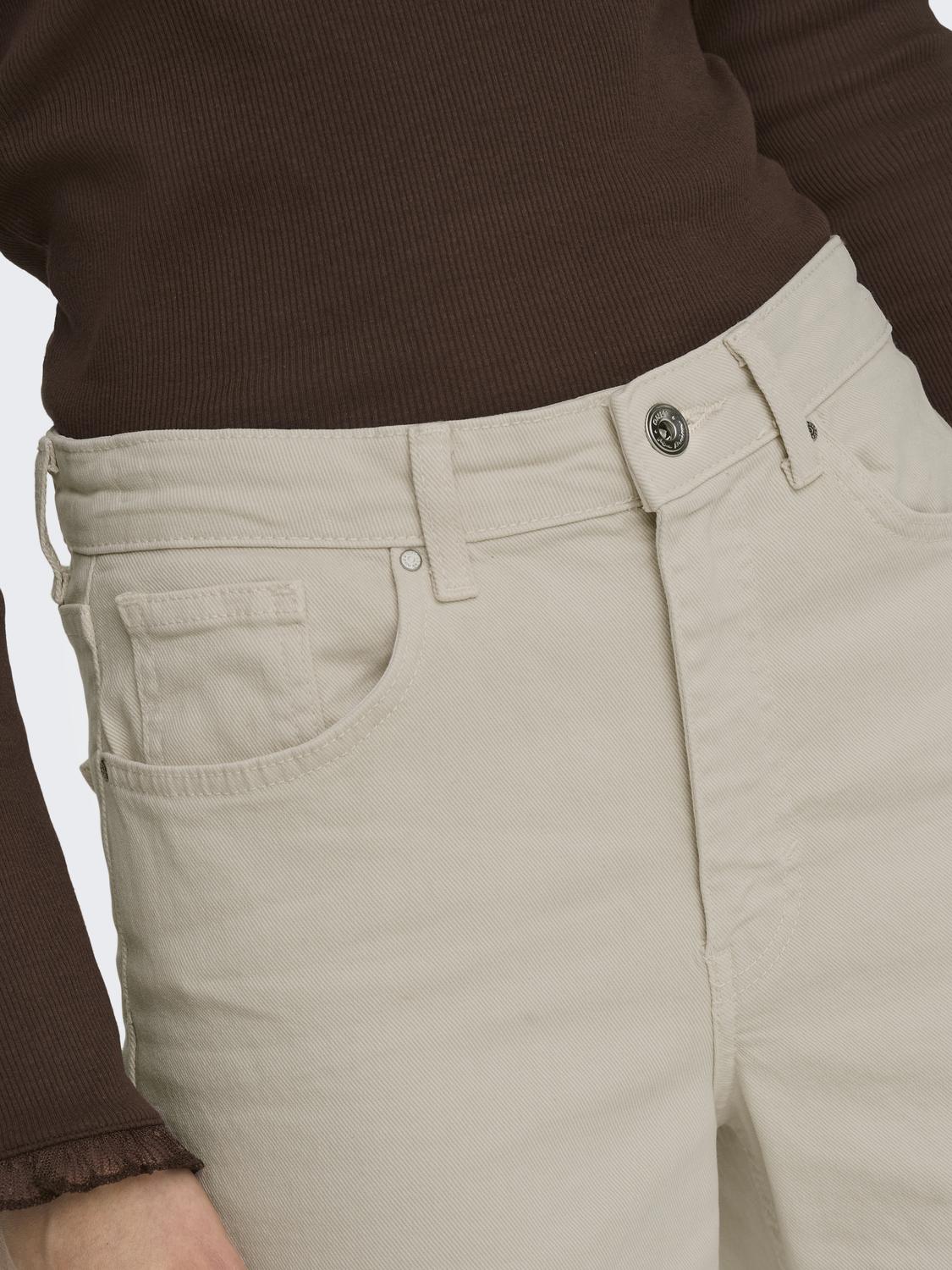 ONLJUICY Jeans met hoge taille en brede pasvorm en zakken aan de voorkant - 4