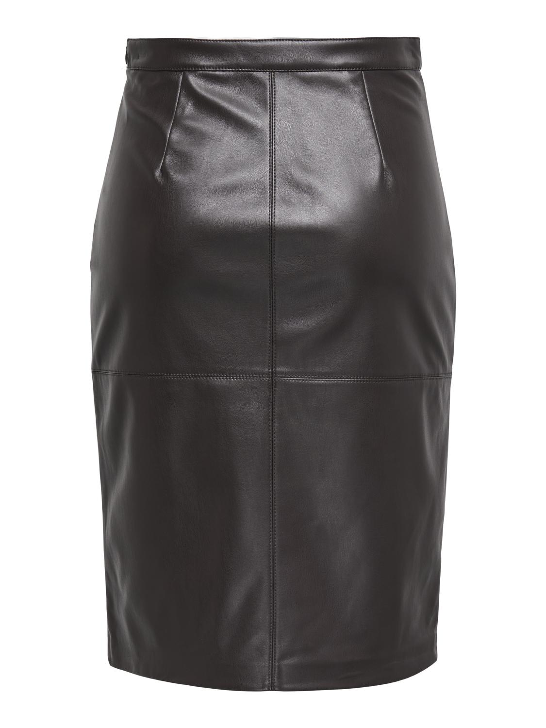 ONLOLINE Gecoate midirok met split - 4