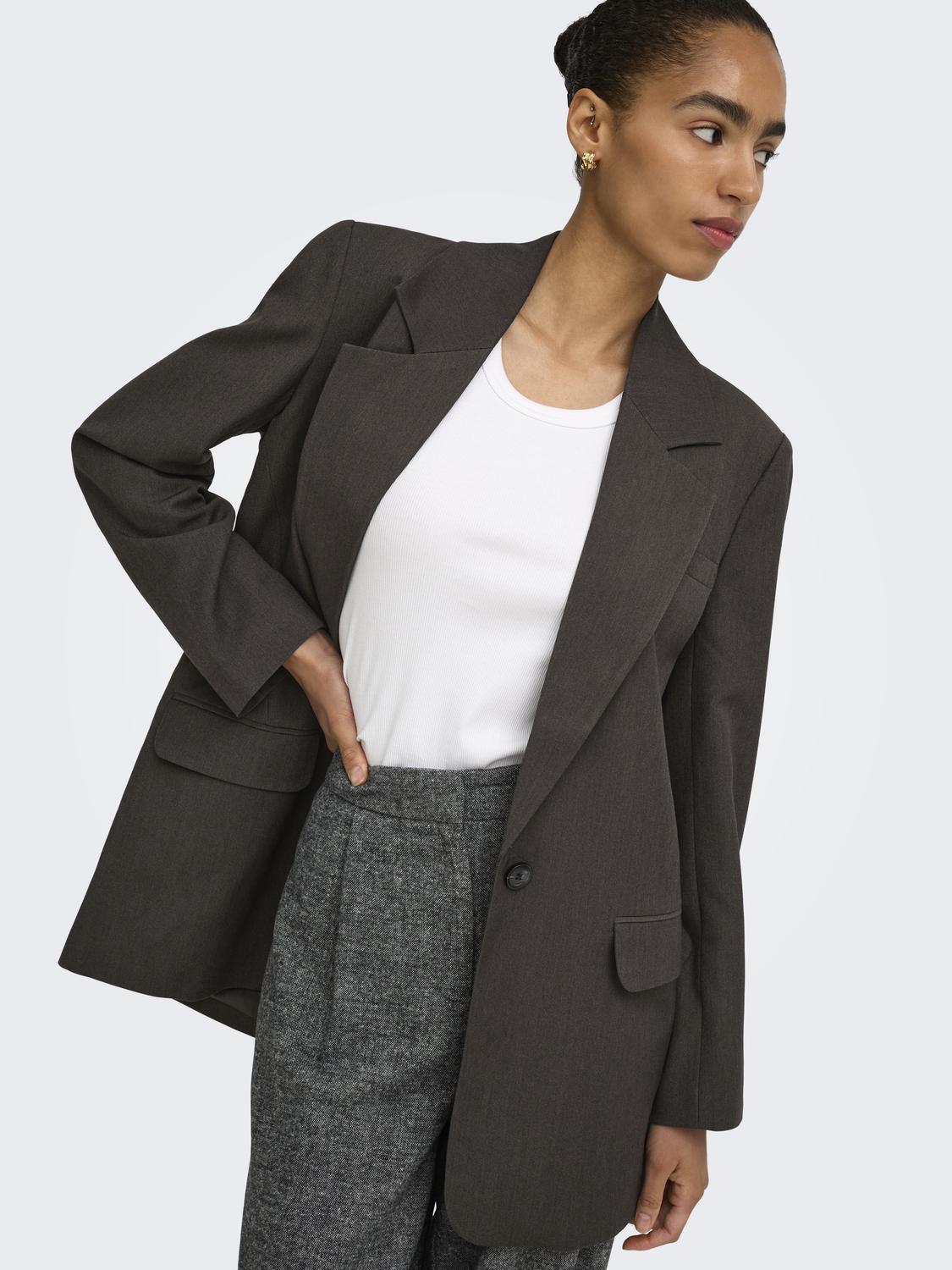 ONLHATTIE-LANA Oversized blazer med løs passform - 5