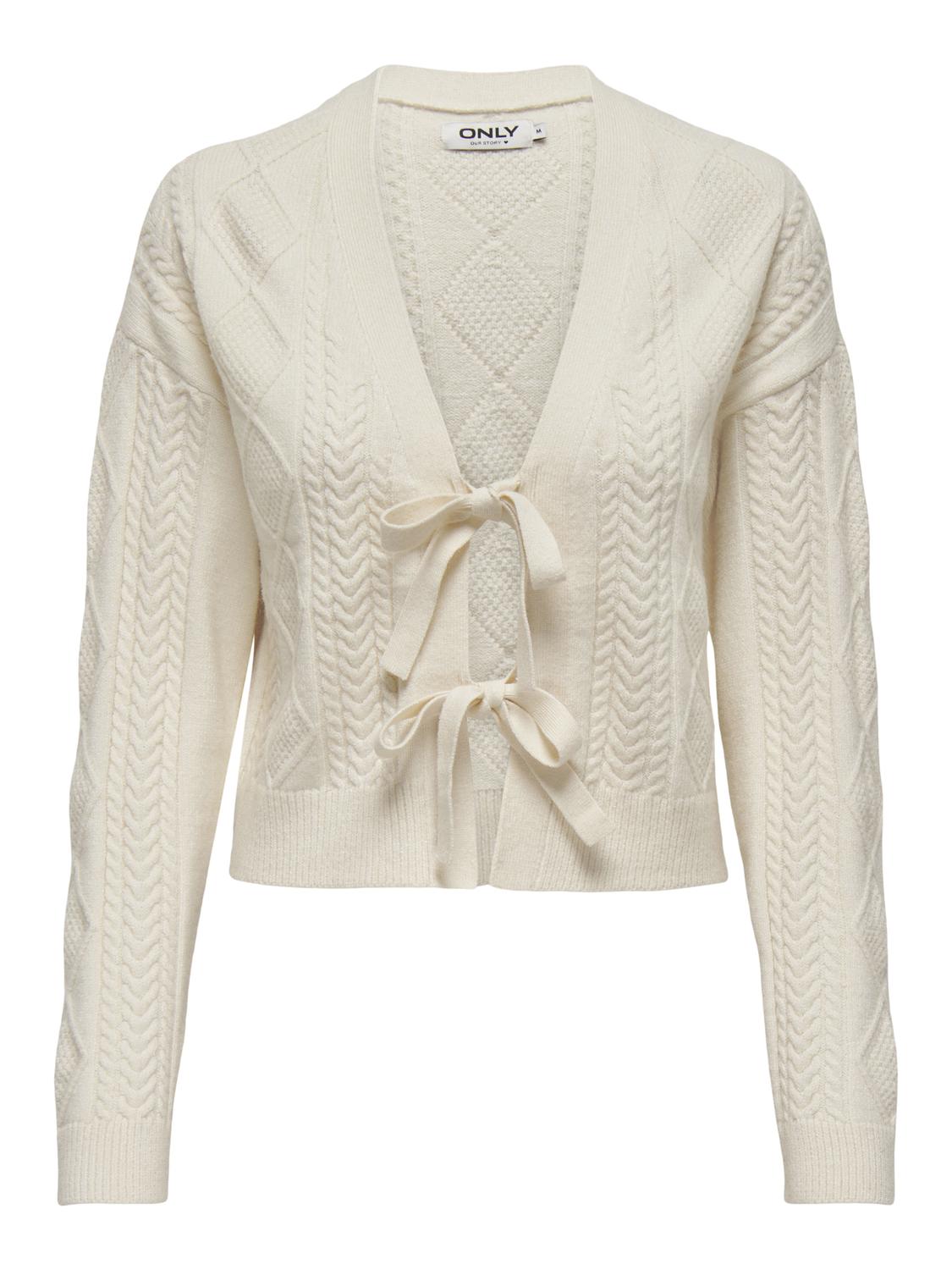 ONLFIA LS STRING CARDIGAN KNT NOOS - 3