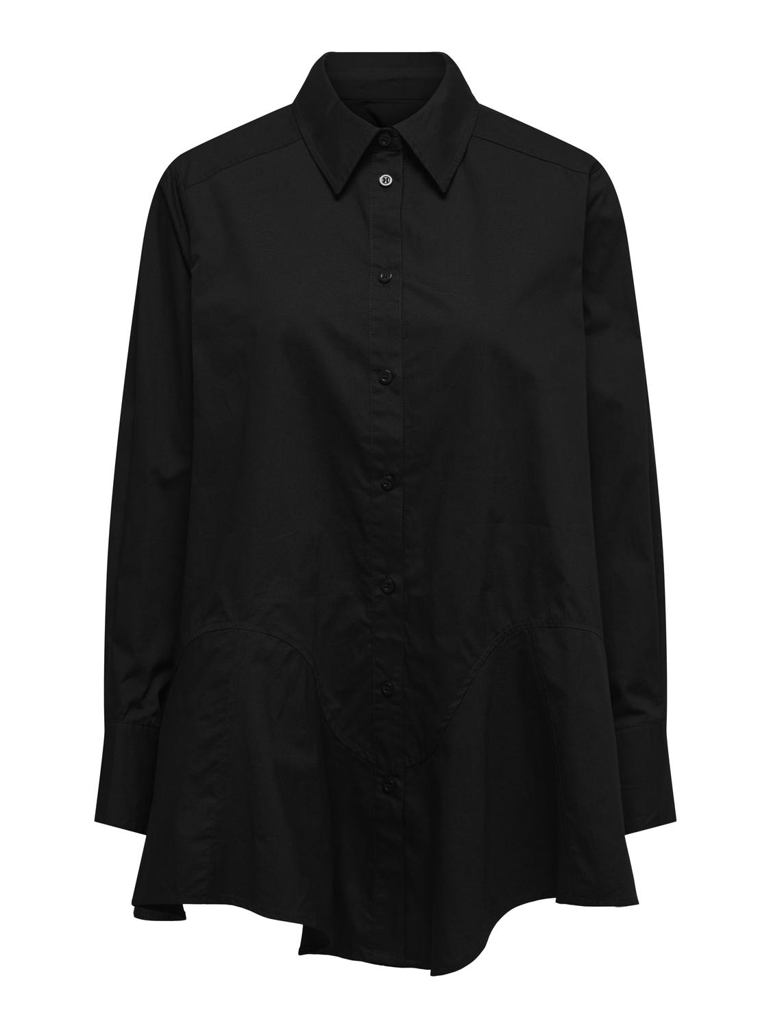 STUVENCE OVERSIZE L/S FLOUNCE SHIRT WVN