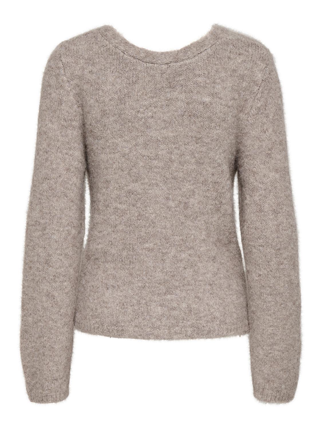 ONLZAGGIE LS V-NECK REVERSIB NCA KNT - 7