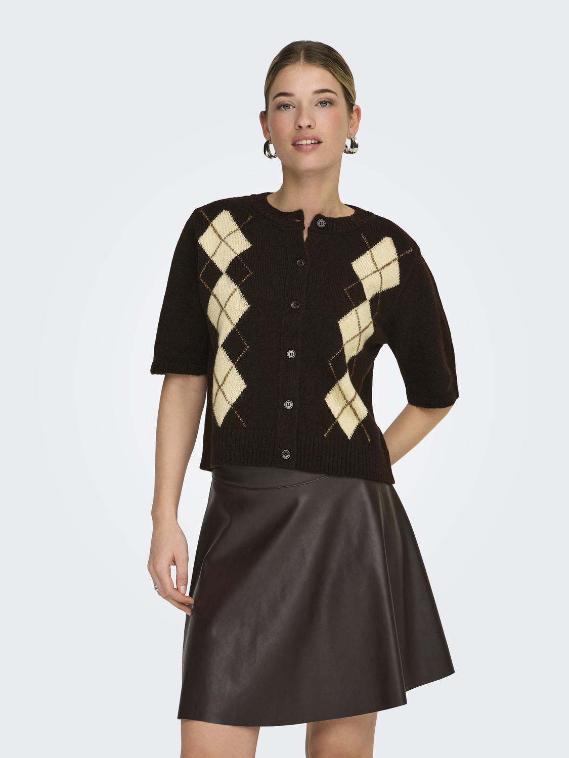 ONLARZI 2/4 JAQ O-NECK CARDIGAN KNT