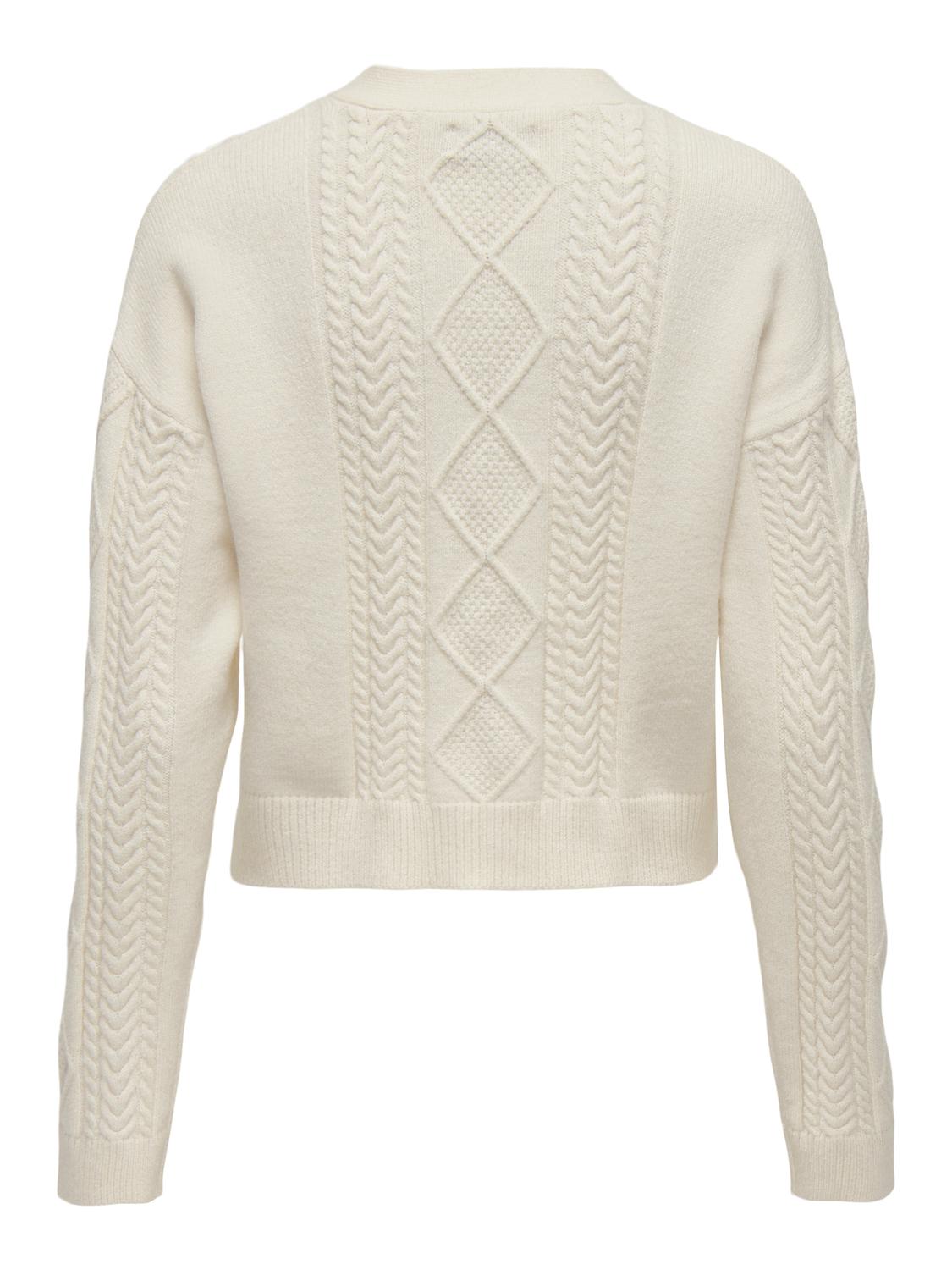 ONLFIA LS STRING CARDIGAN KNT NOOS - 7