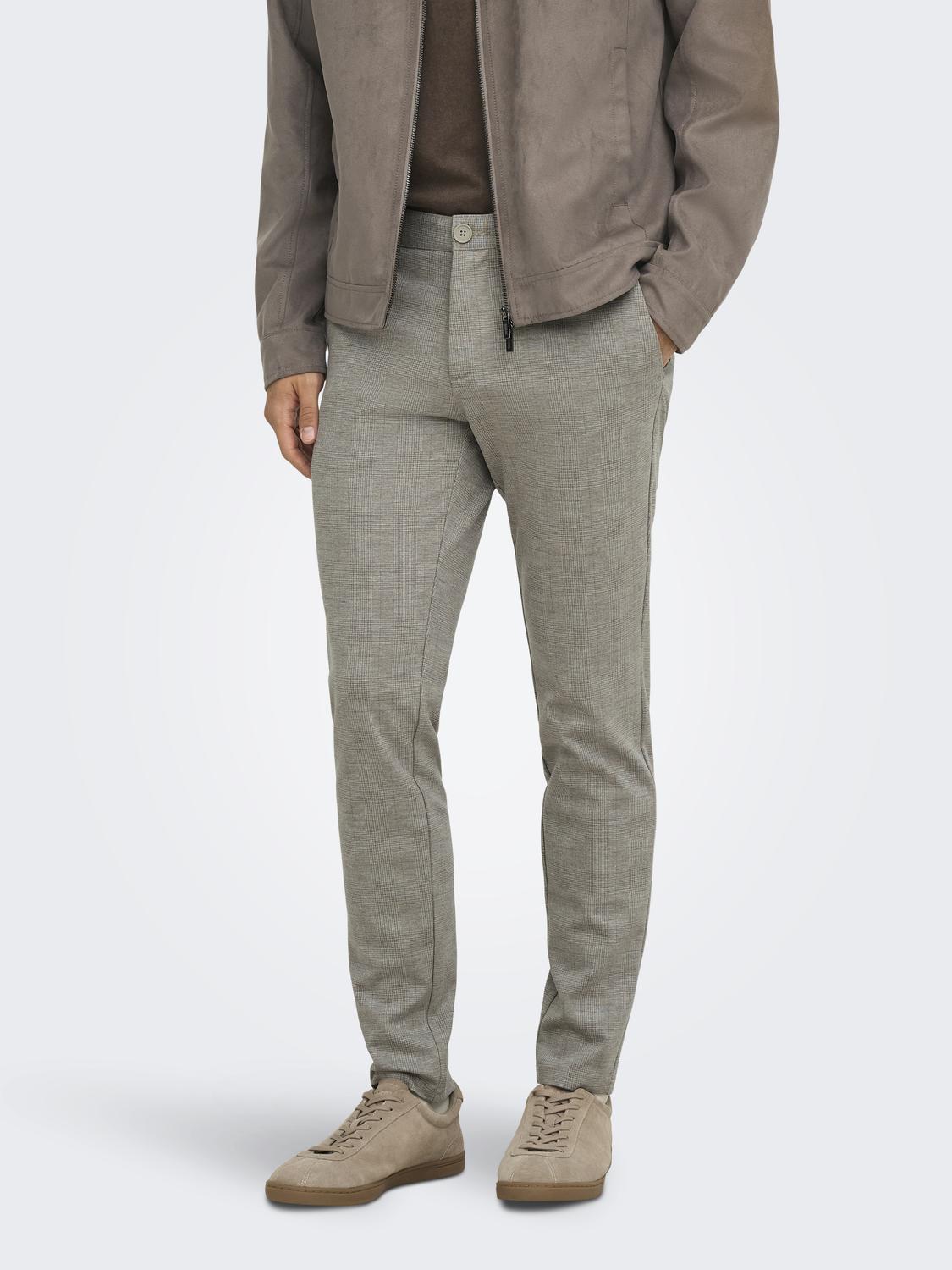 ONSMARK SLIM CHECK 020919 PANT NOOS
