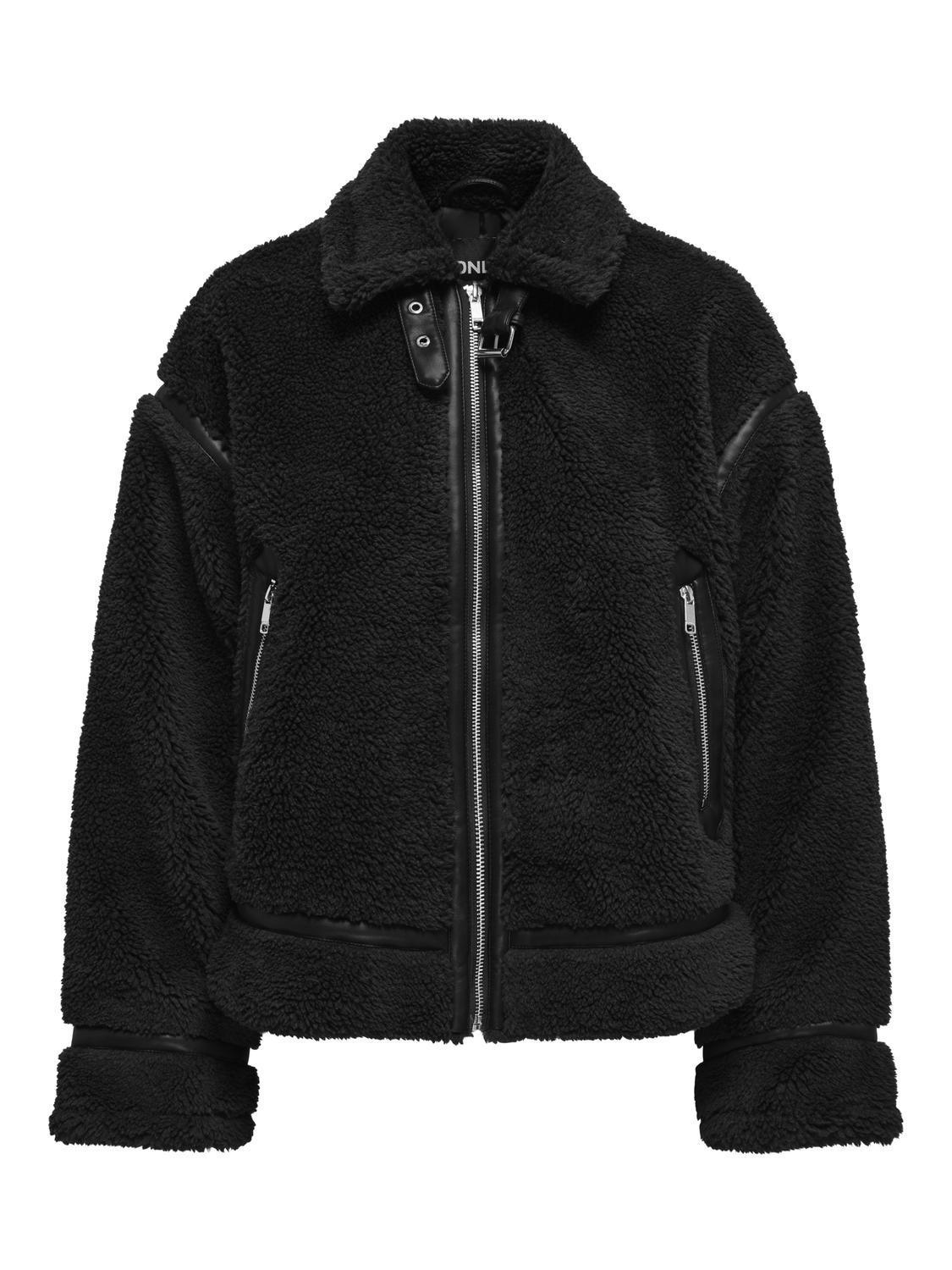 ONLMICHELLE TEDDY JACKET OTW - 3