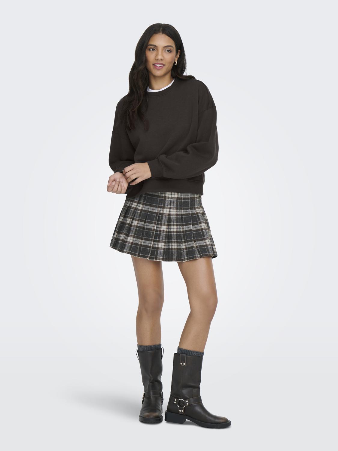 ONLCHELSEA CHECK SKORT PNT - 6