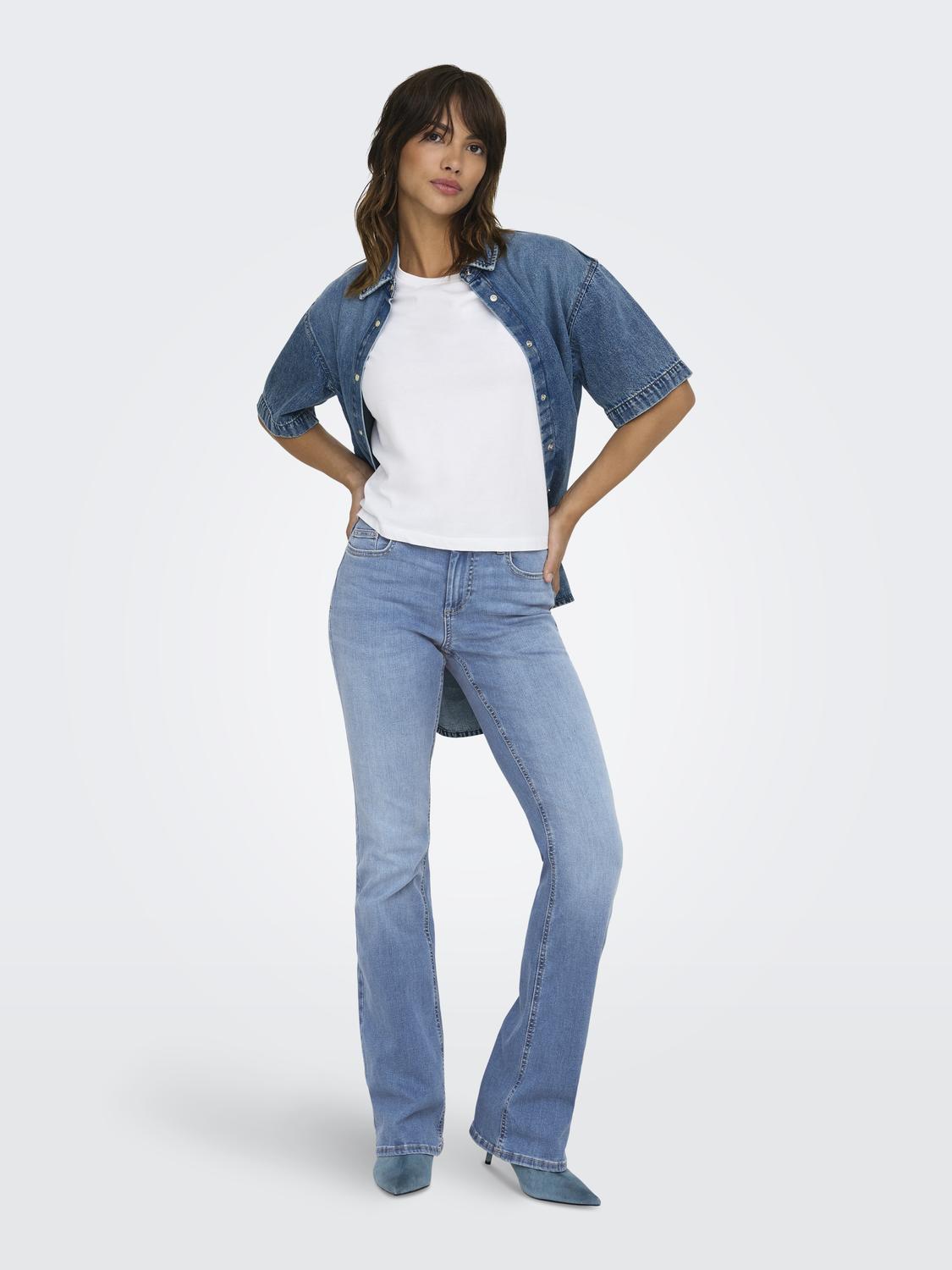 ONLBLUSH MW BACK POCK FLA TAI222 DNMNOOS - 6