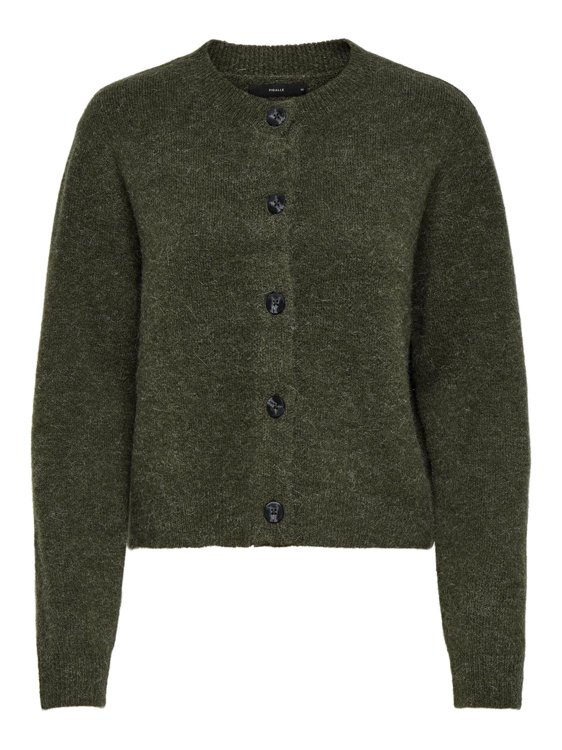PGMORISCO L/S CARDIGAN WOOL BLEND KNT