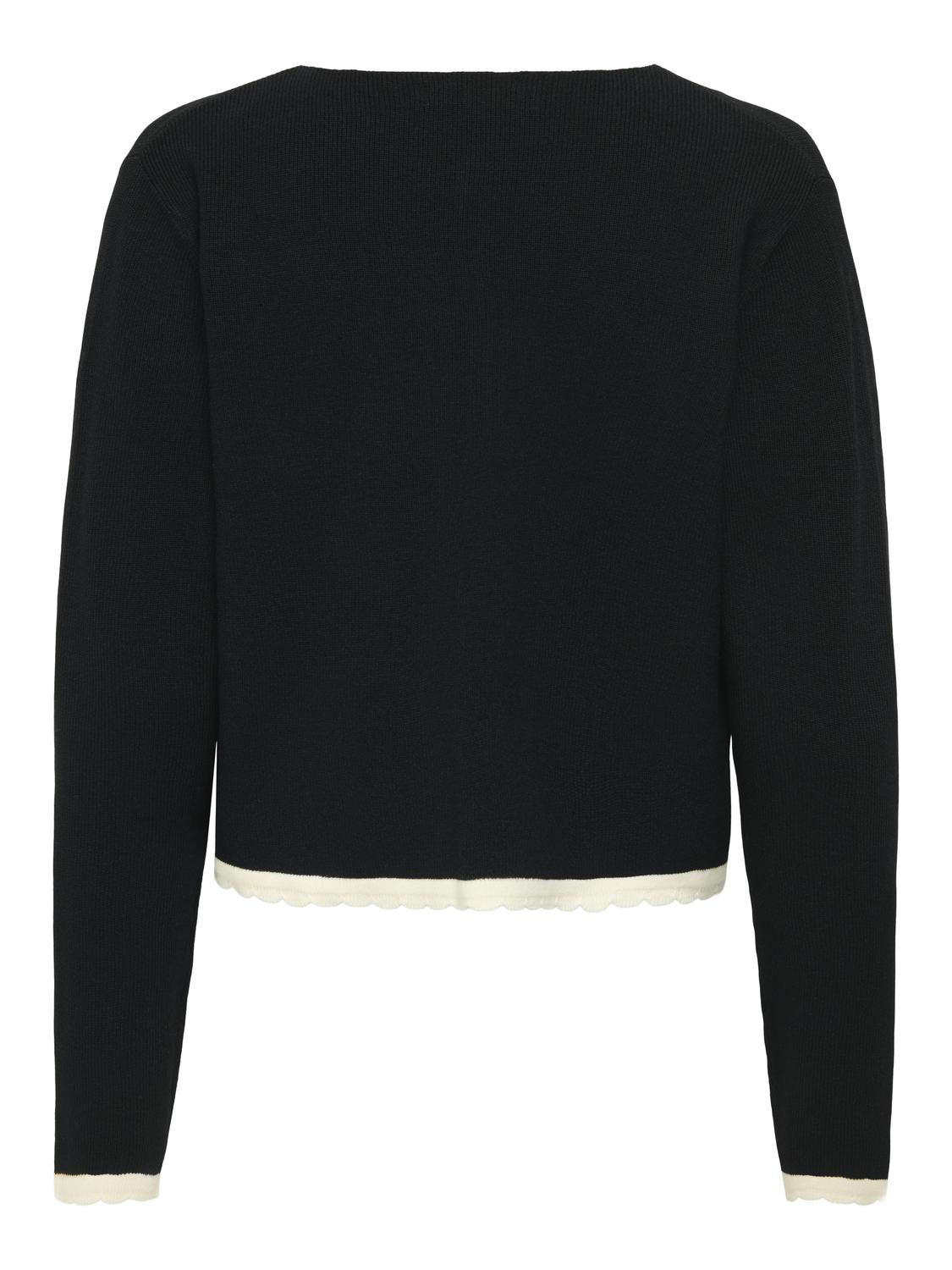 PGSALTA Manches longues Coupe régulière Col O-Knit Cardigan - 2